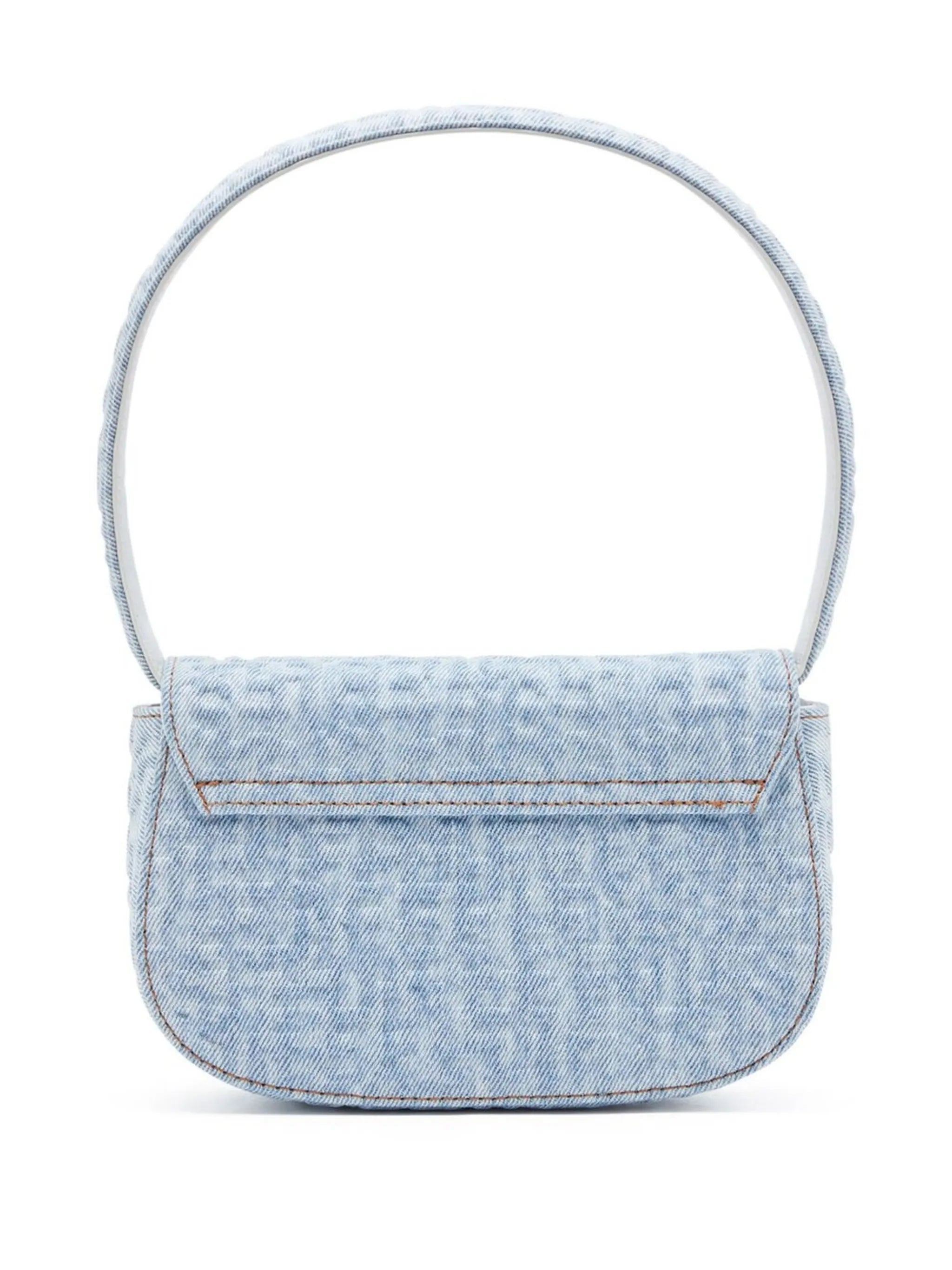 1DR denim shoulder bag