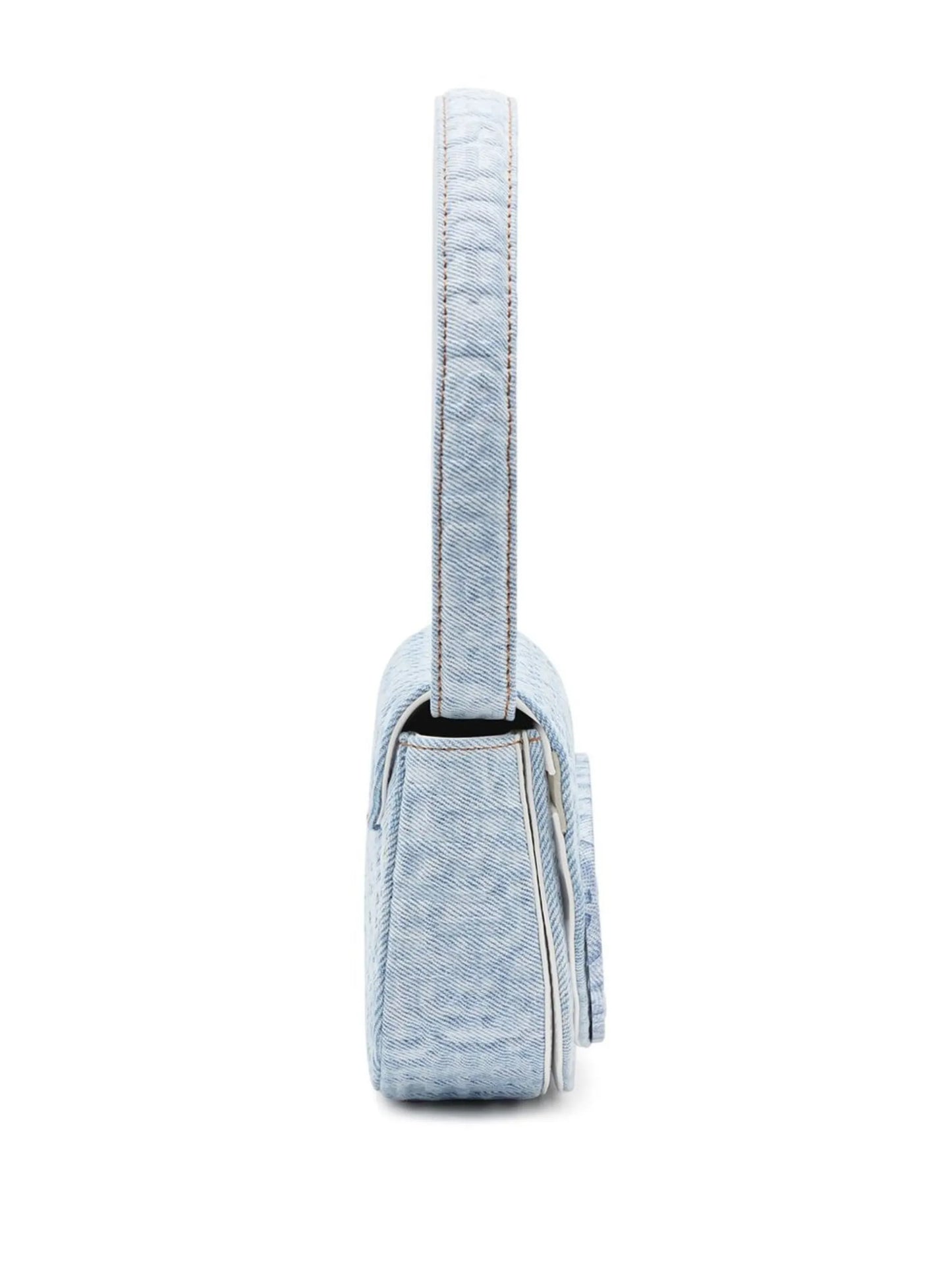 1DR denim shoulder bag