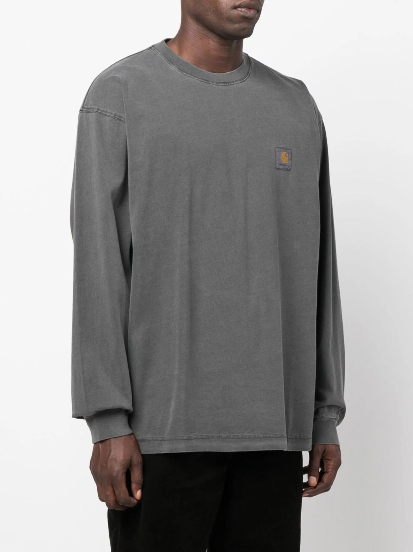 logo-patch long-sleeved T-shirt