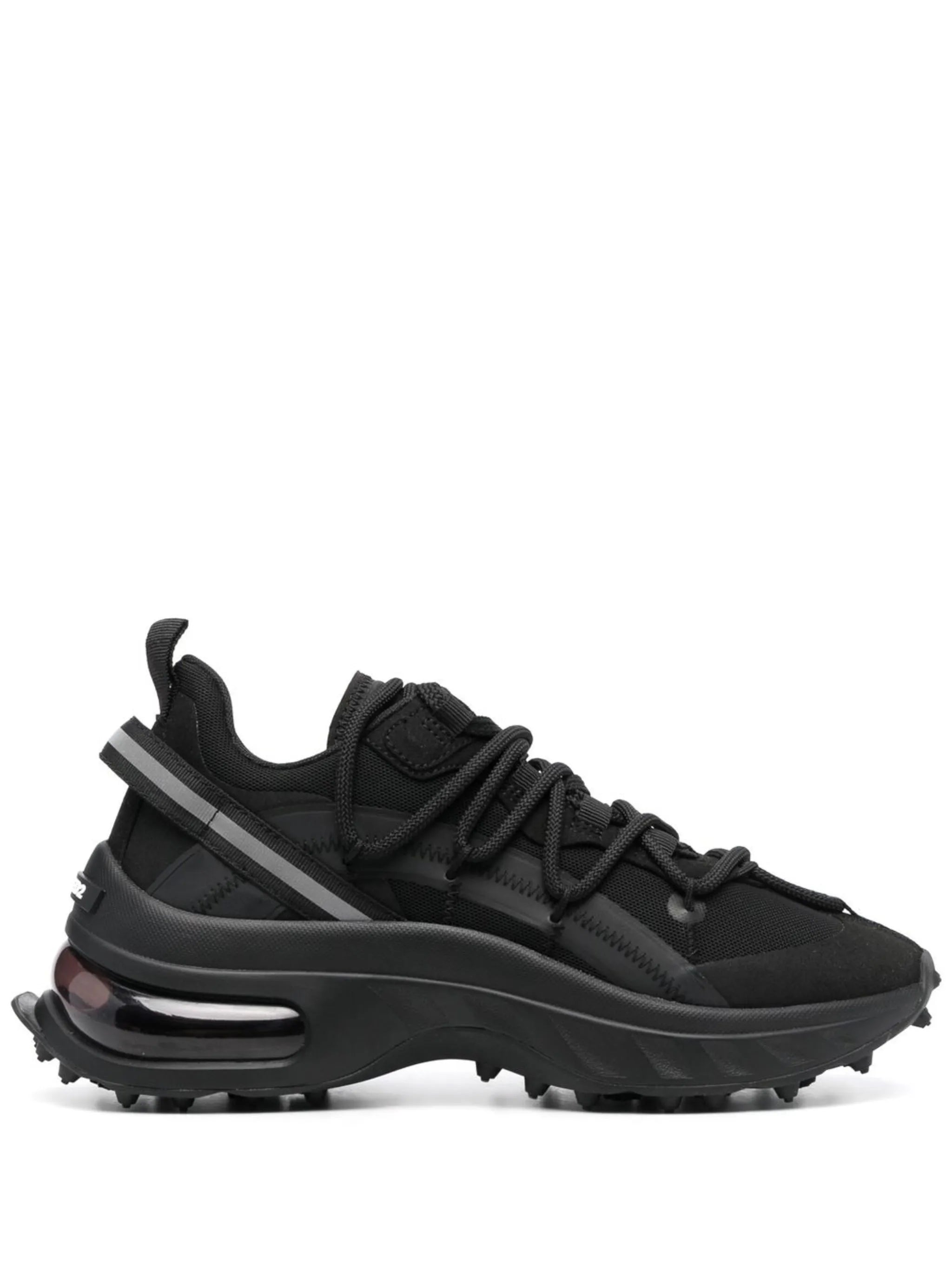 lace-up low-top sneakers