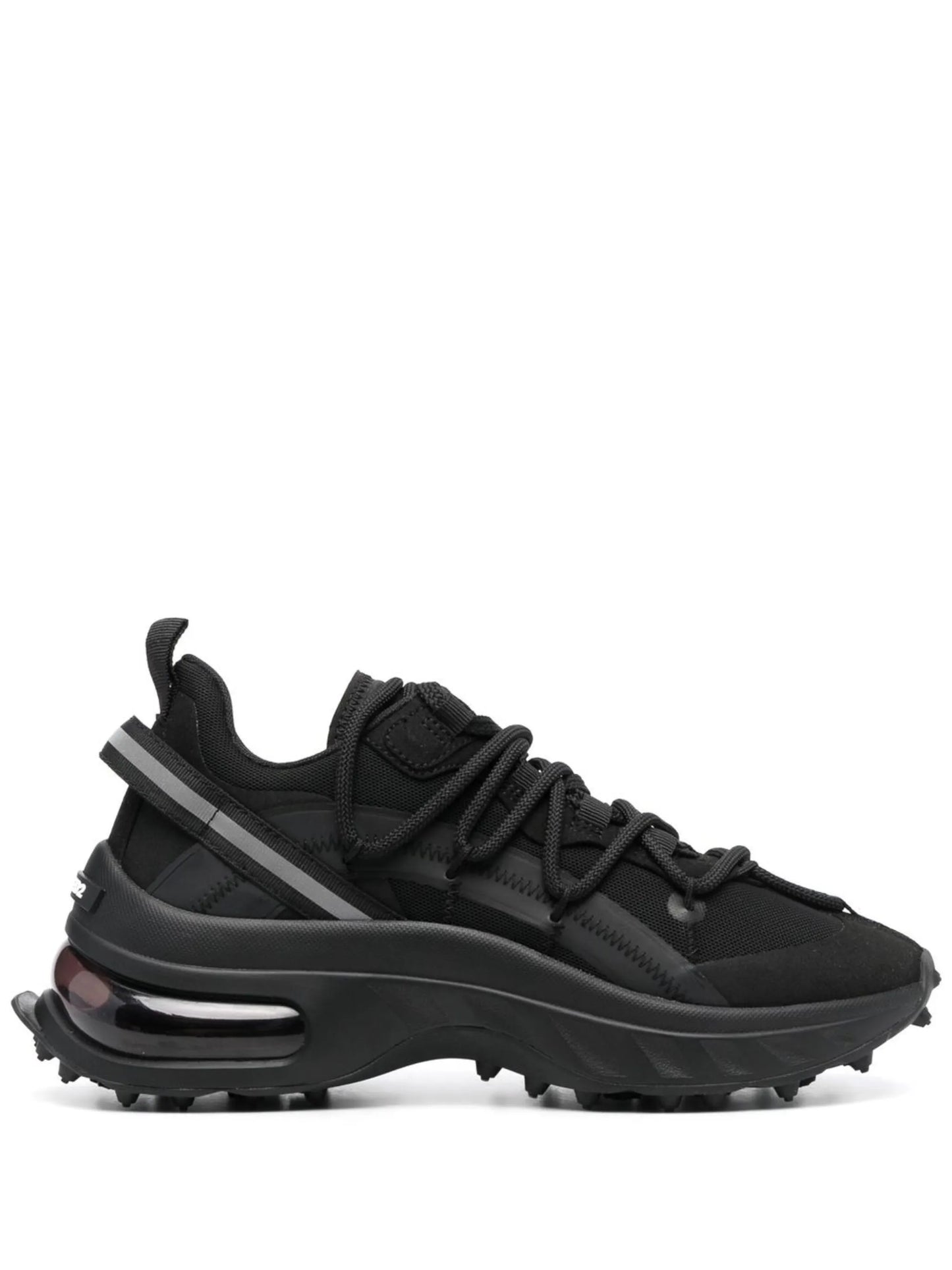 lace-up low-top sneakers