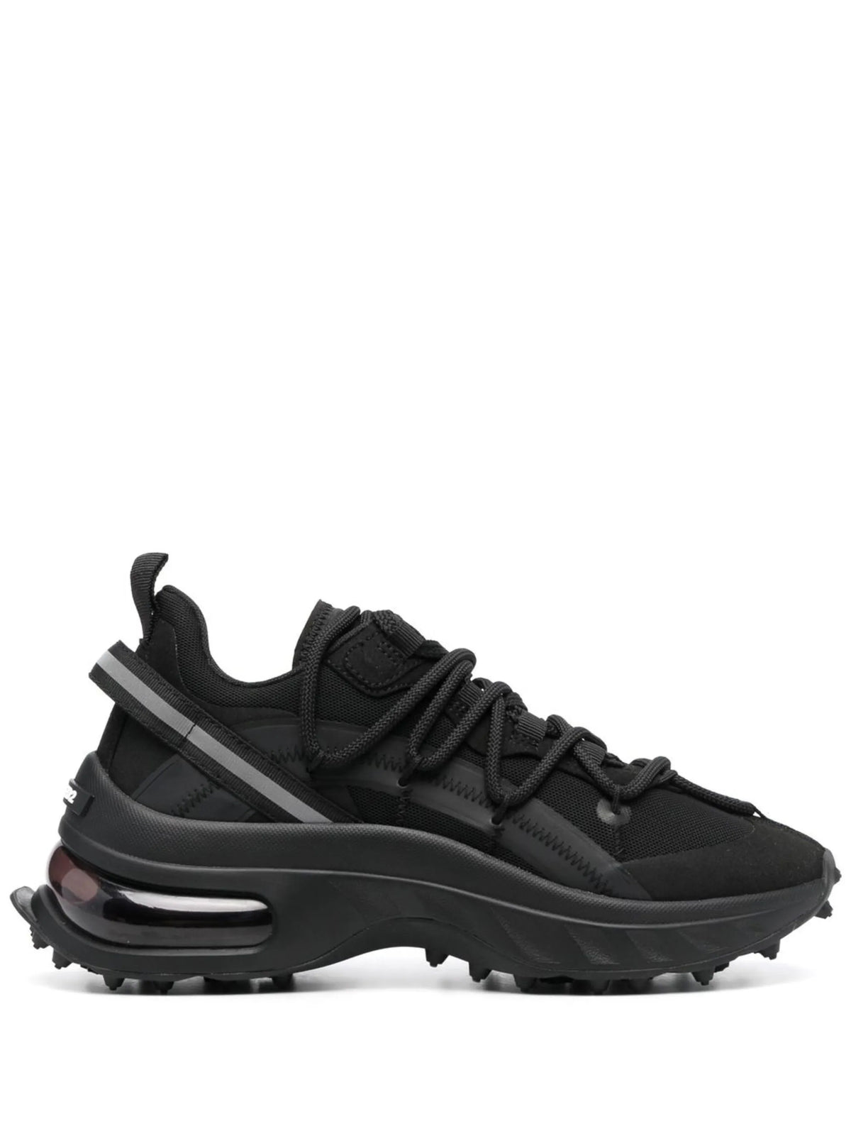 lace-up low-top sneakers