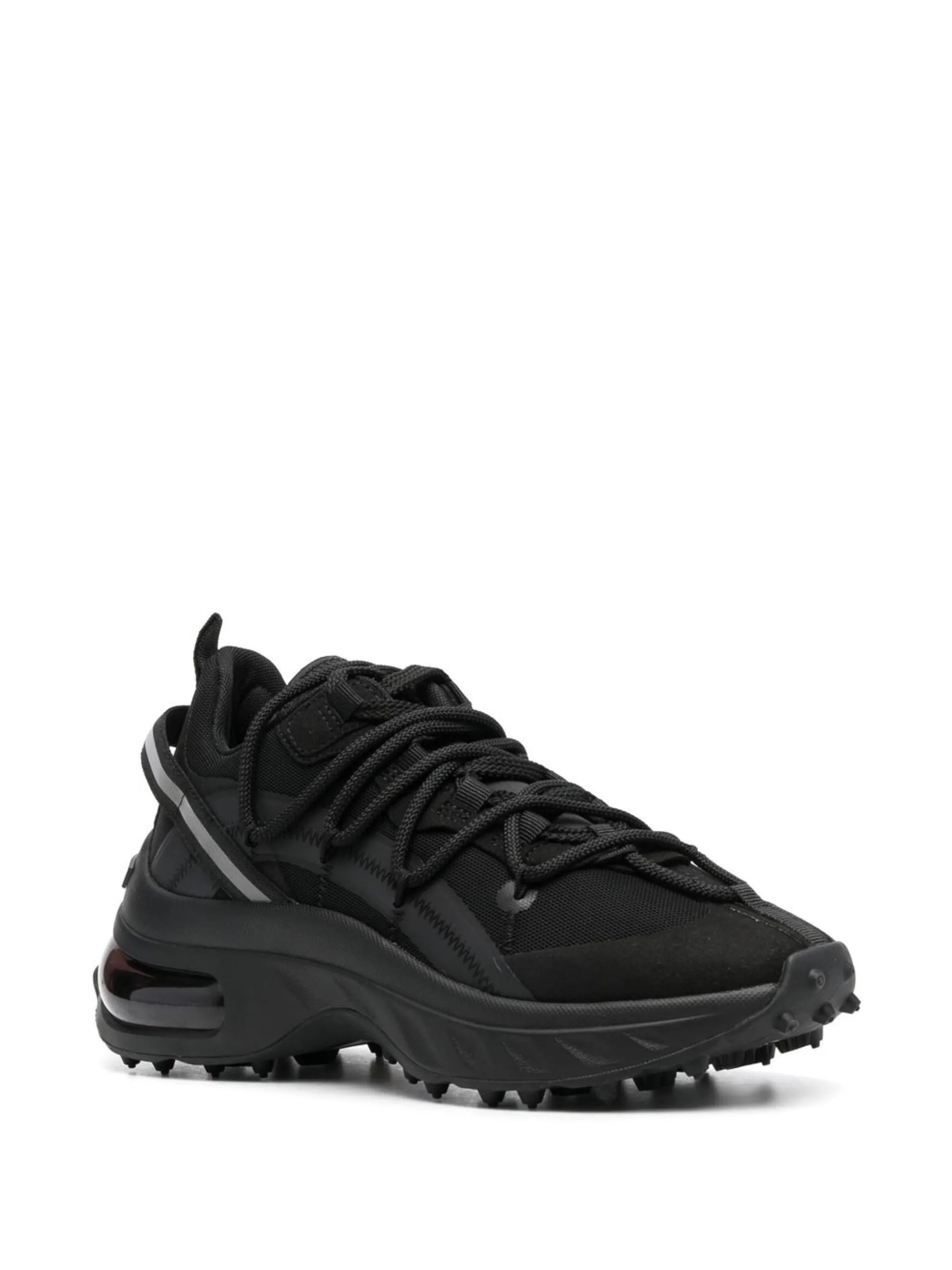 lace-up low-top sneakers