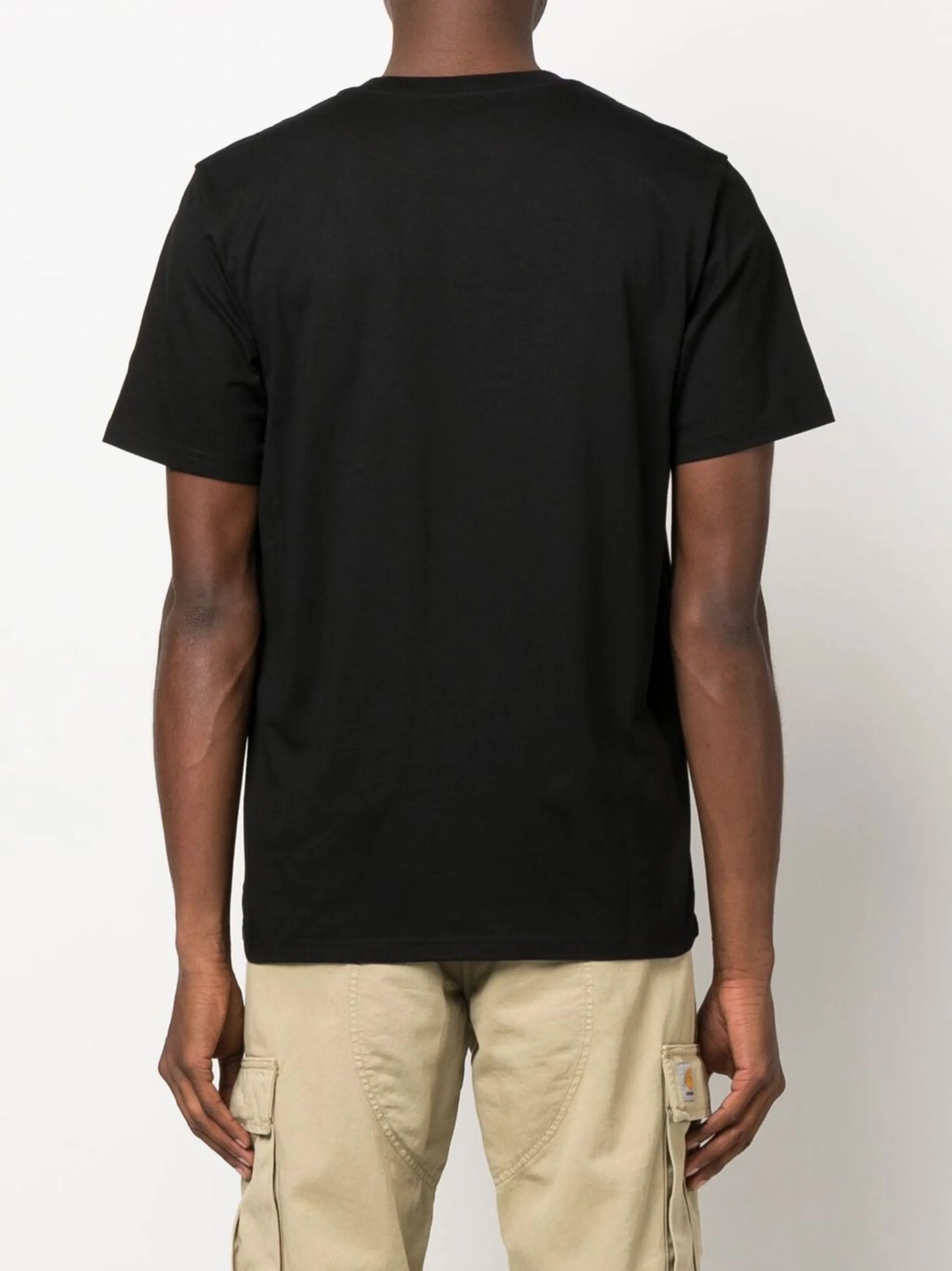 logo-patch pocket T-shirt
