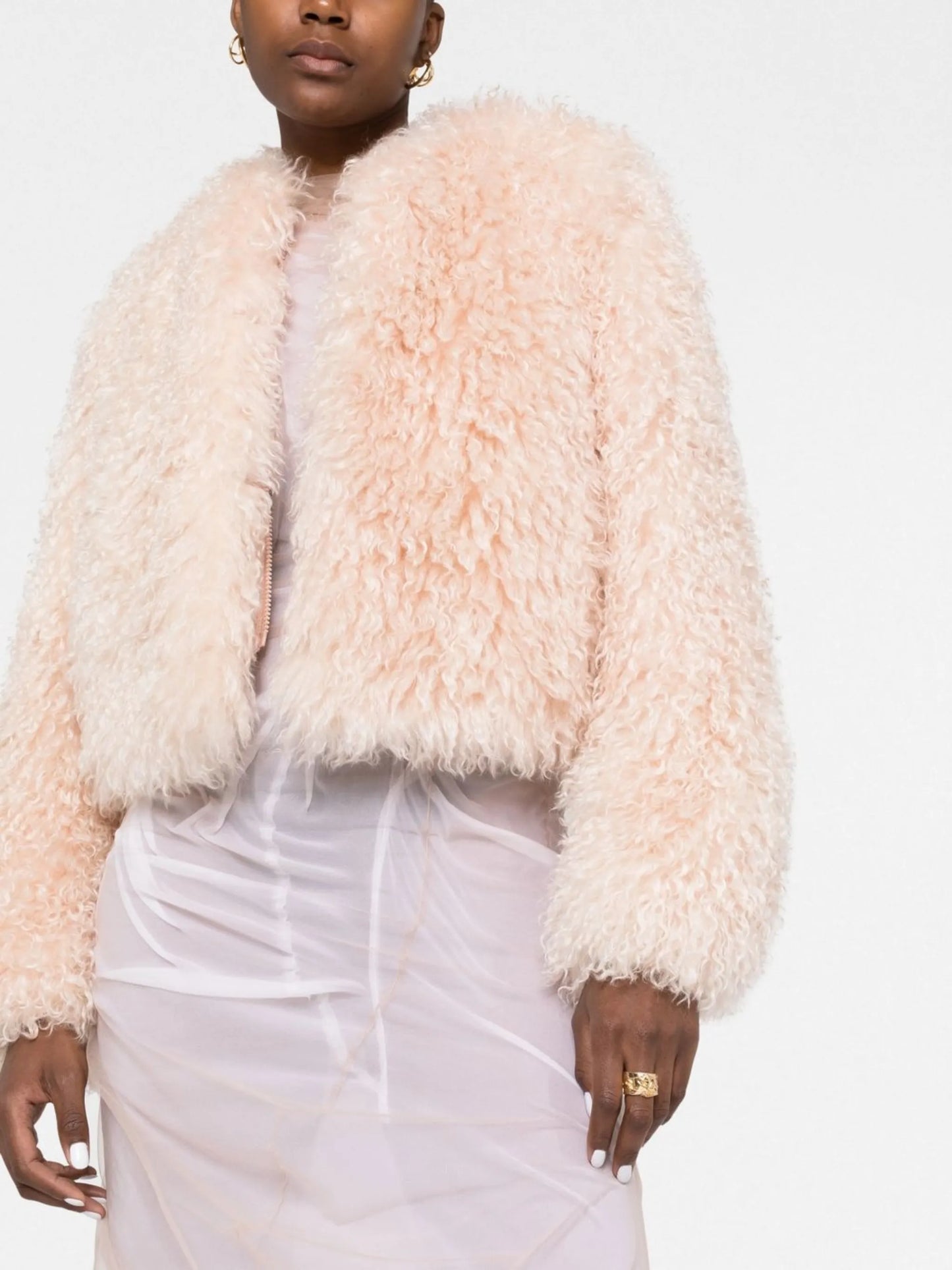 cropped bomber jacket