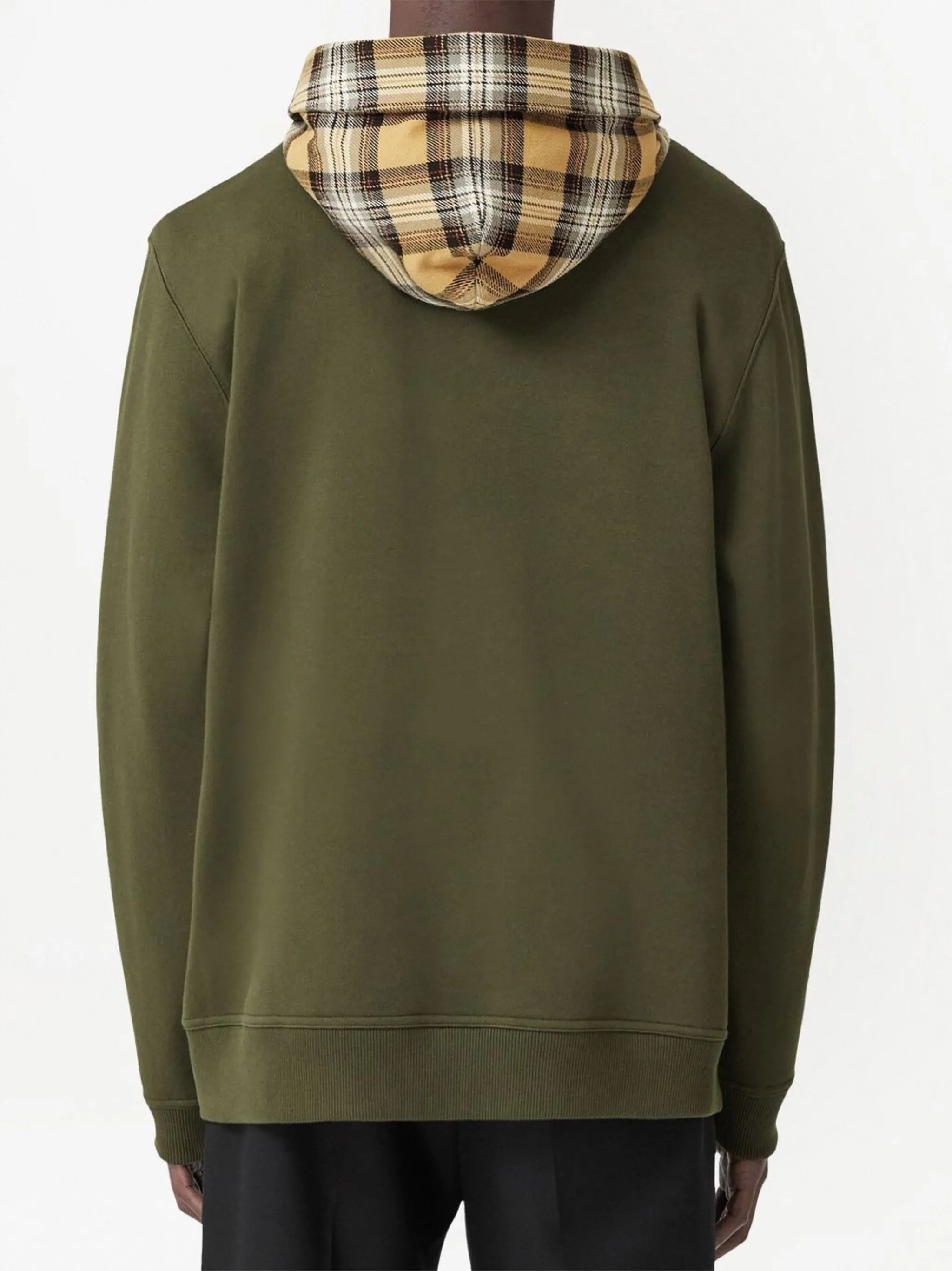 Oak Leaf Crest-embroidered sweatshirt
