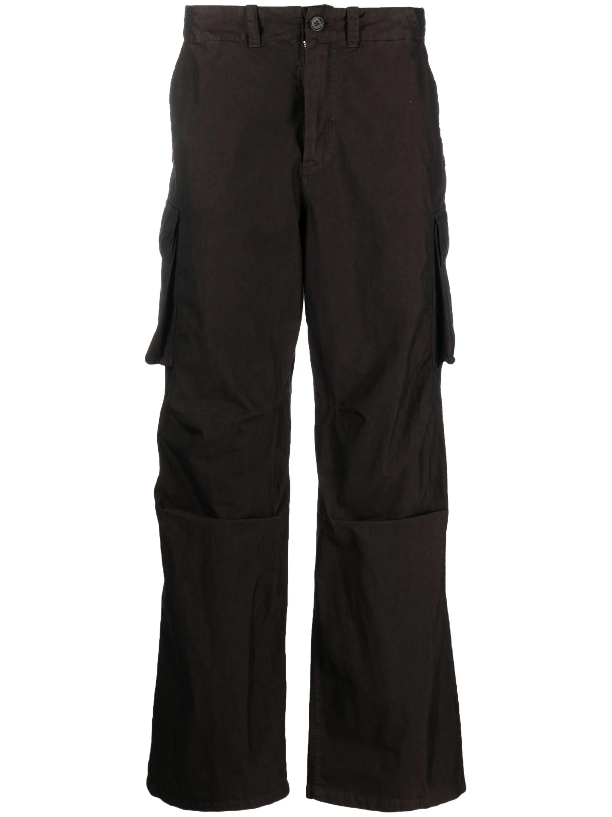 straight-leg cargo pants