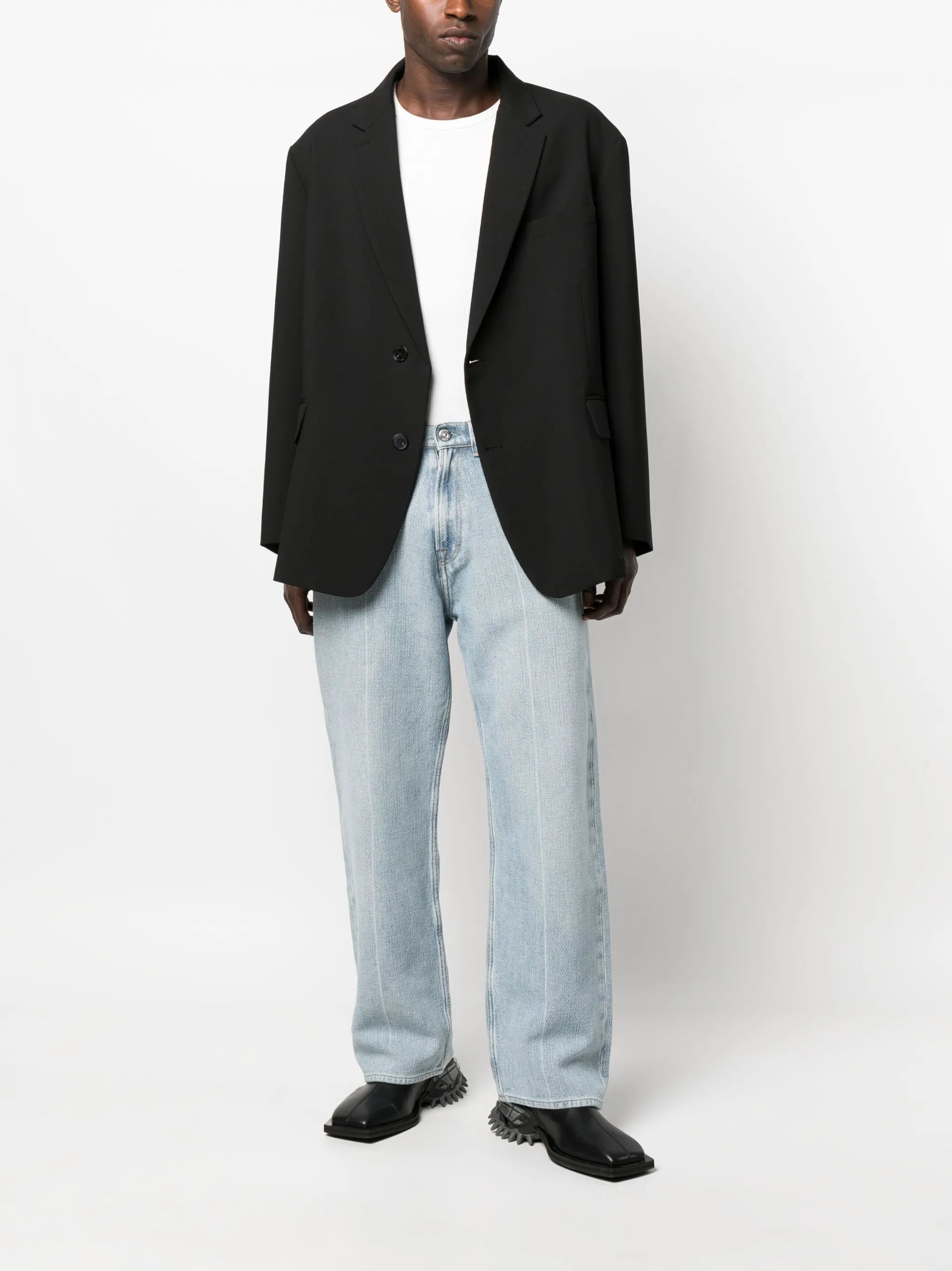 Third Cut relaxed jeans