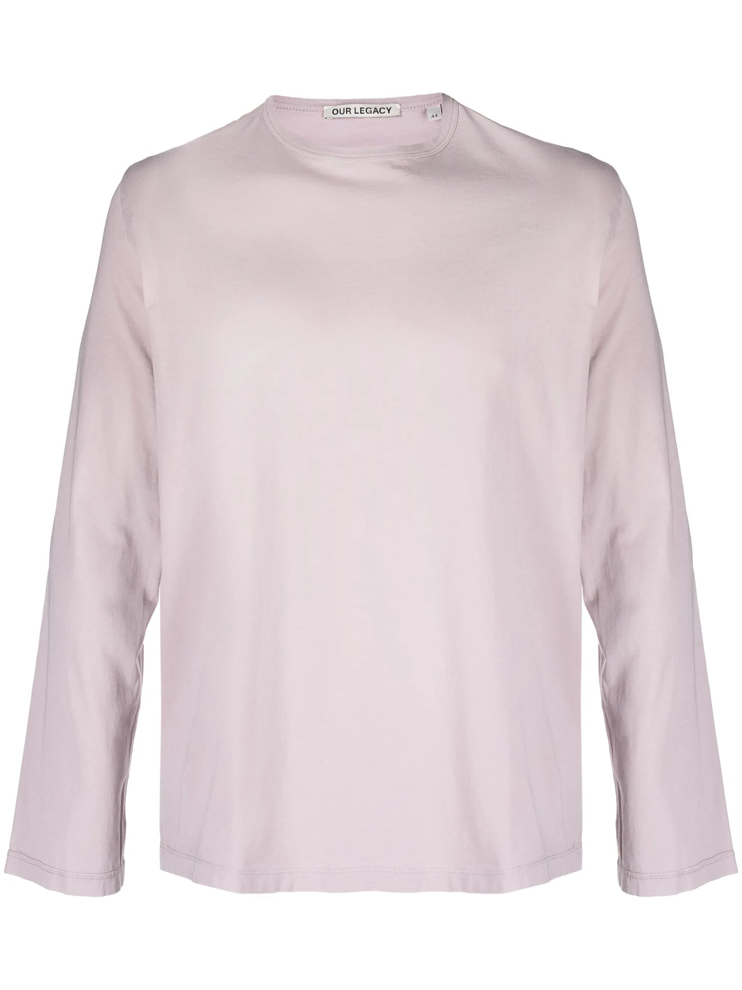 long-sleeve cotton T-shirt