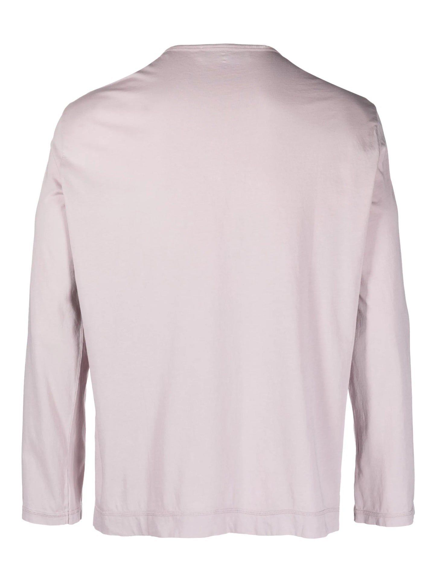 long-sleeve cotton T-shirt