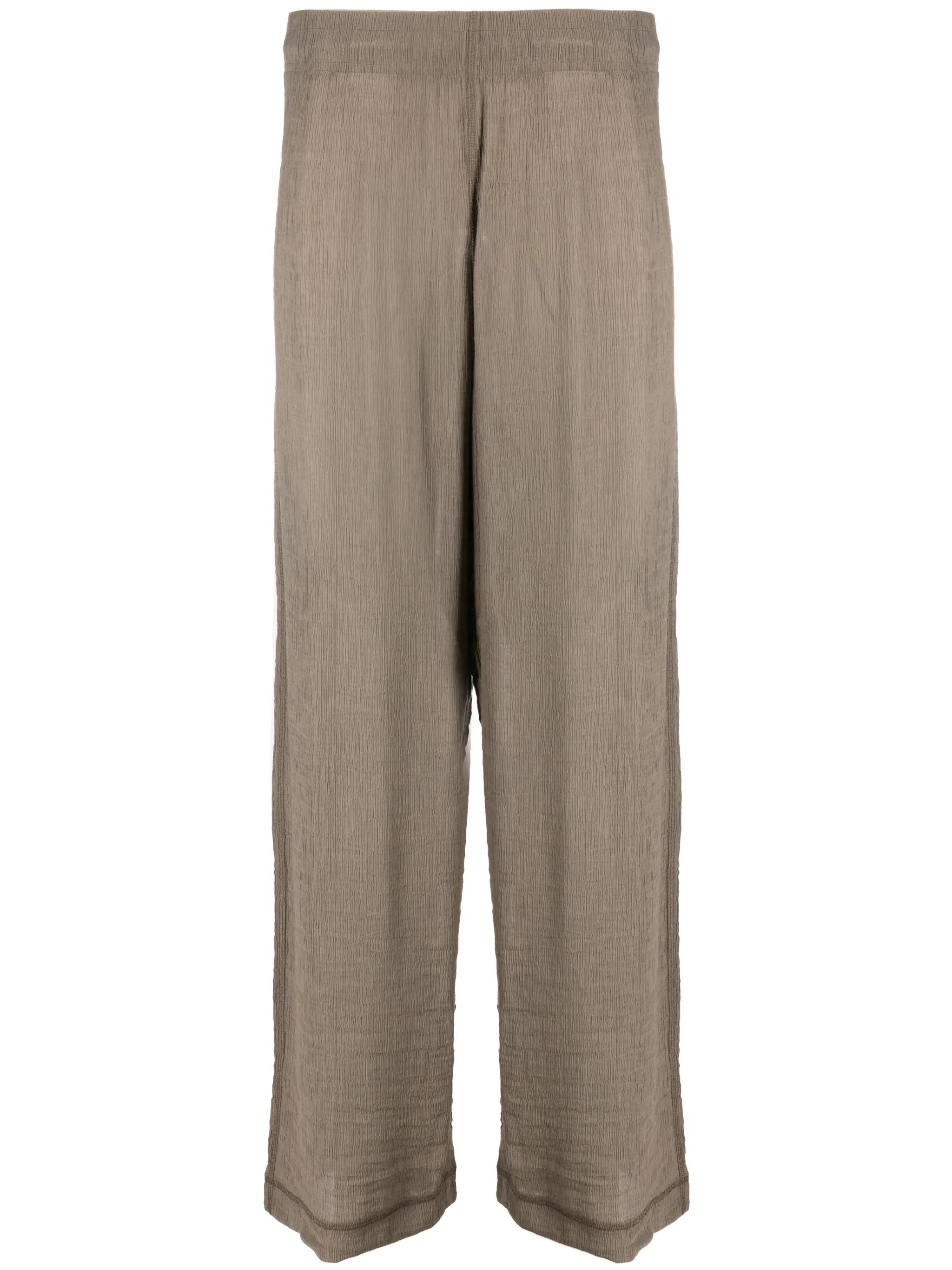 Reduced straight-leg trousers