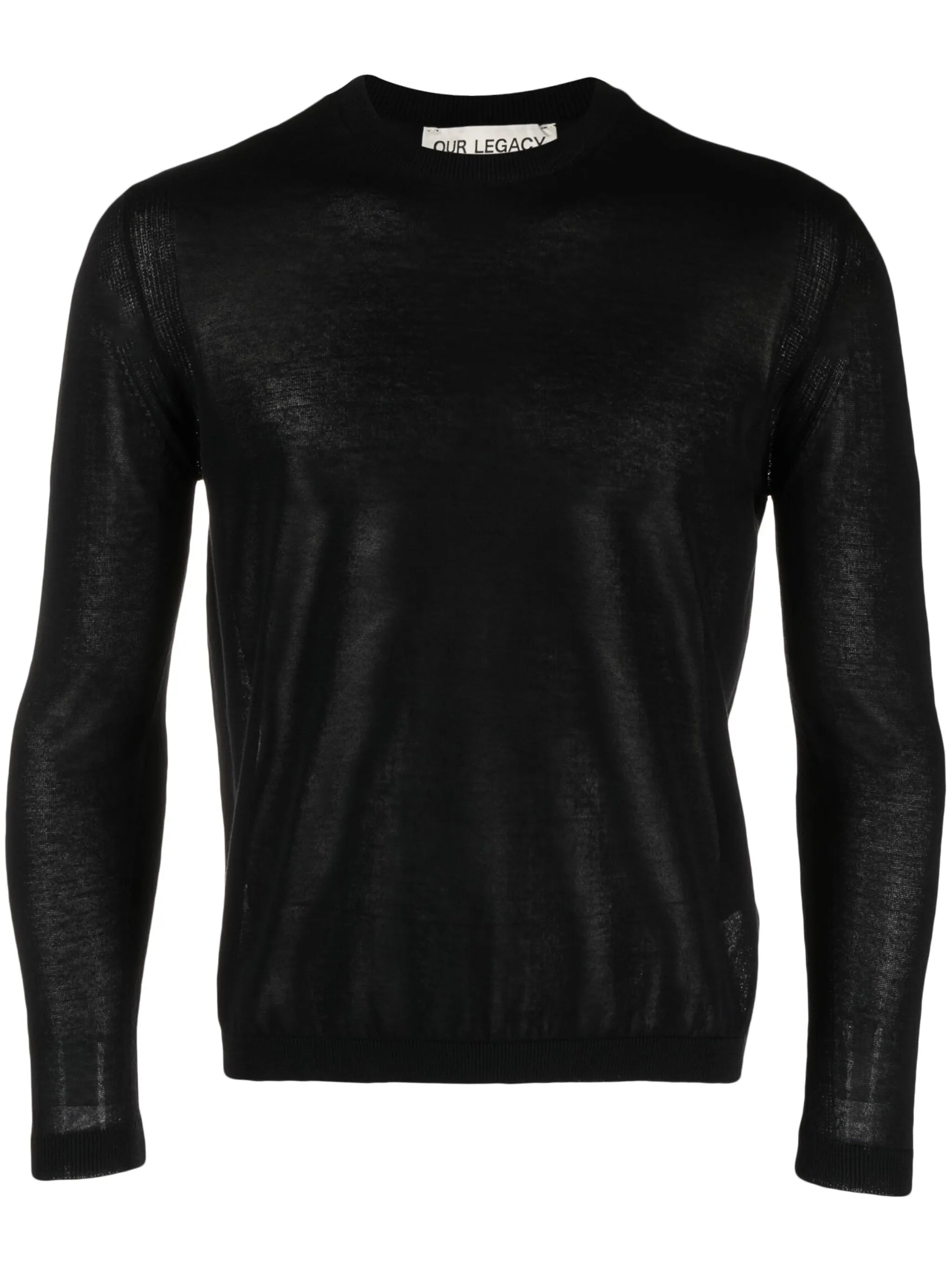 long-sleeved cotton sweatshirt