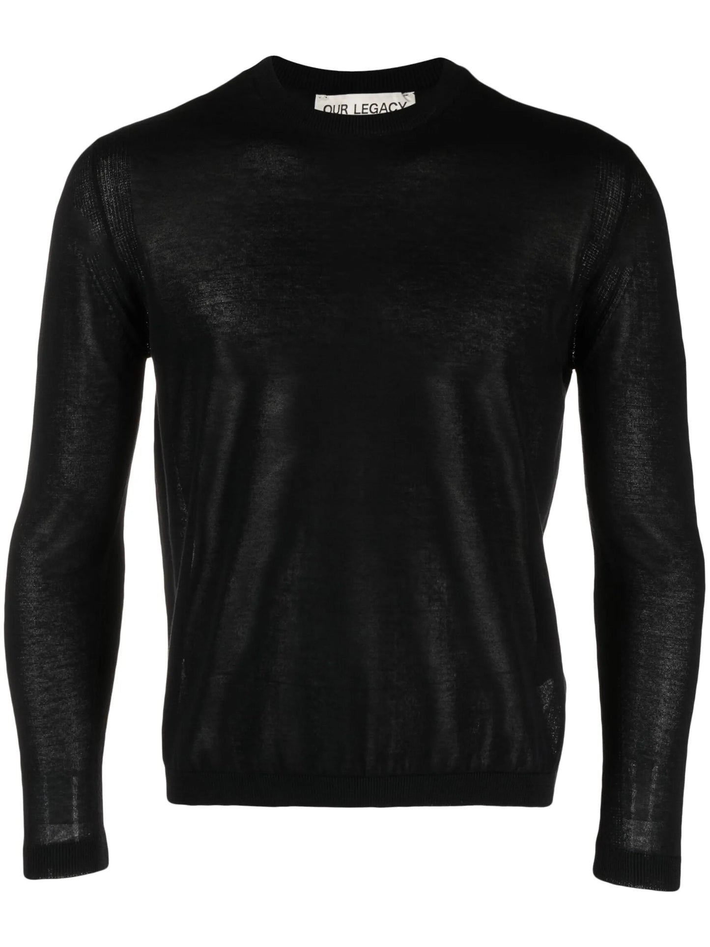 long-sleeved cotton sweatshirt