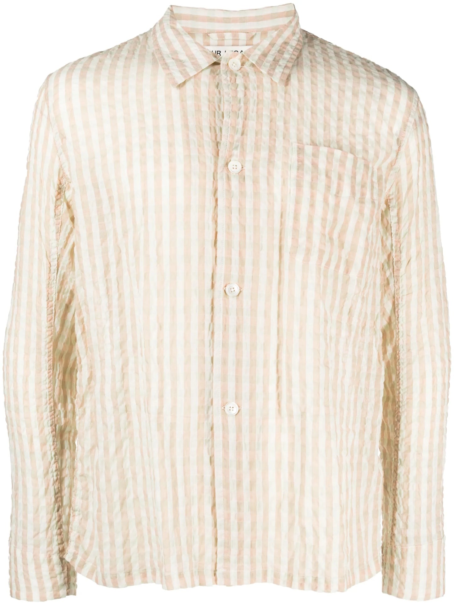 striped box shirt