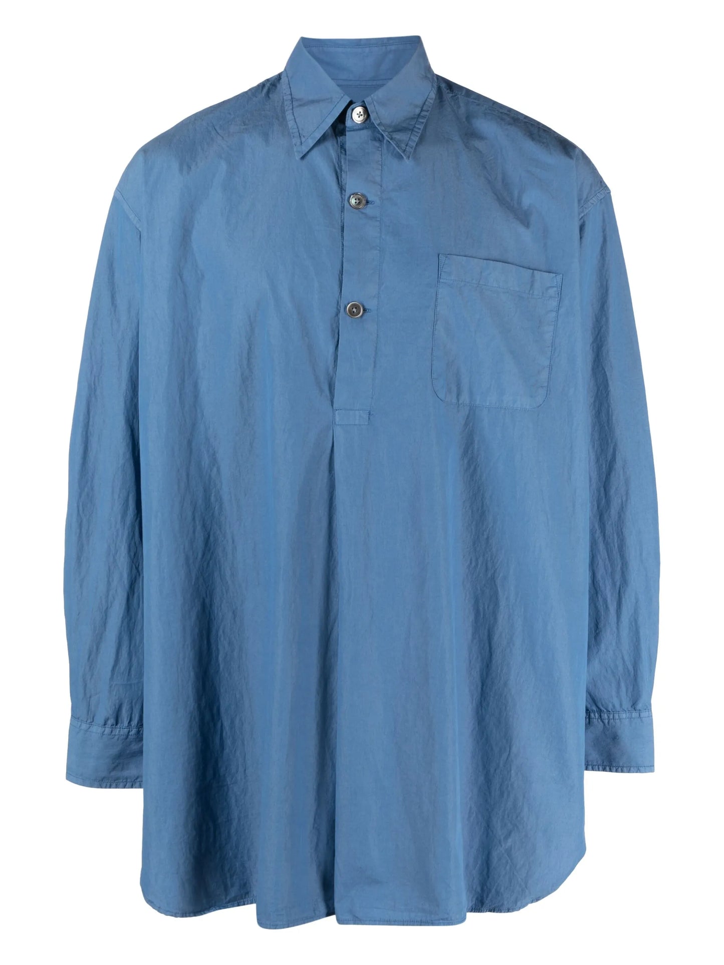 oversized button-up shirt