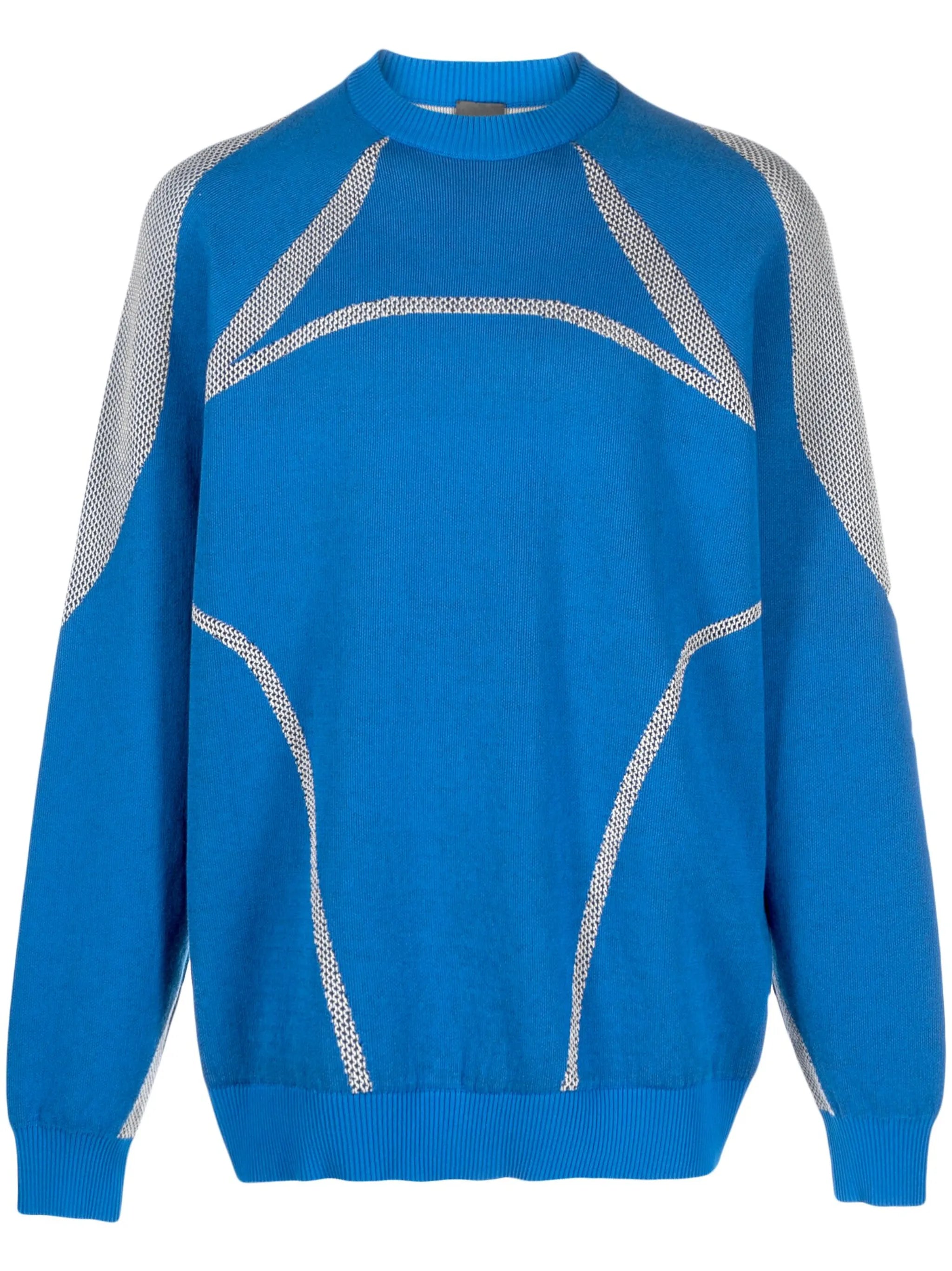 logo-print knitted sweatshirt