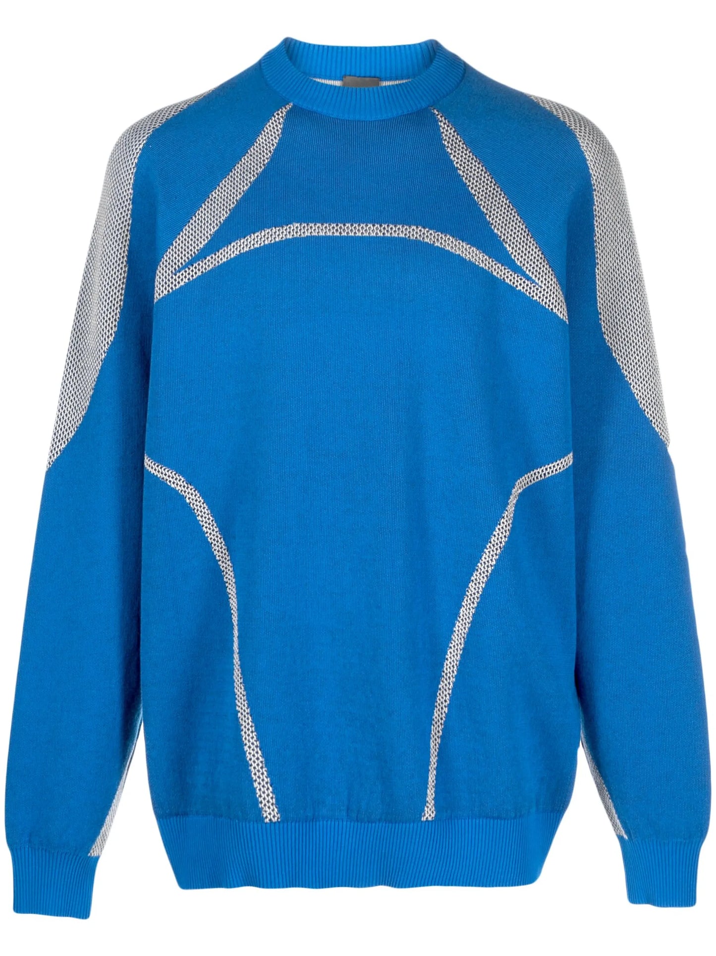 logo-print knitted sweatshirt