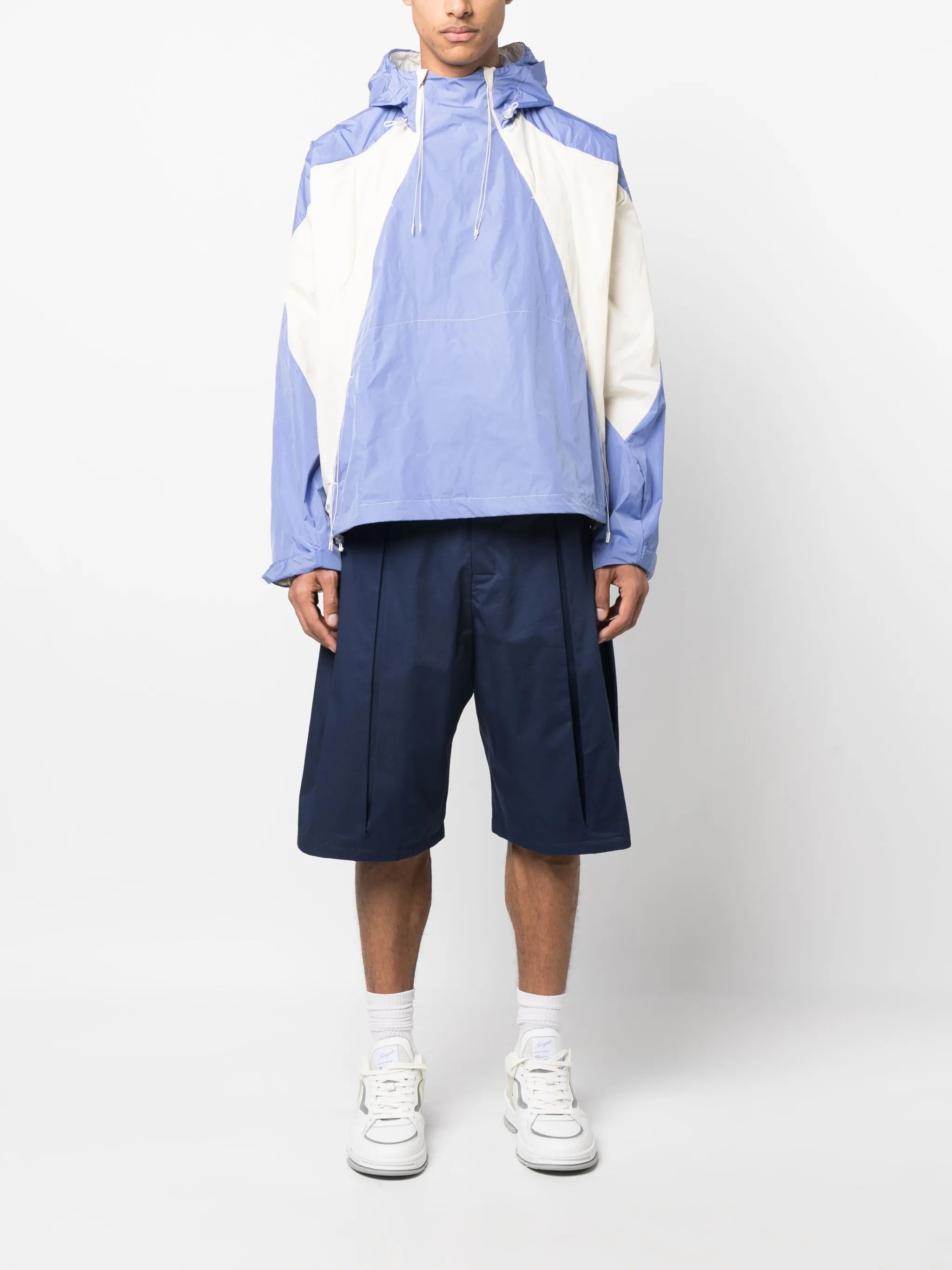 two-tone lightweight jacket