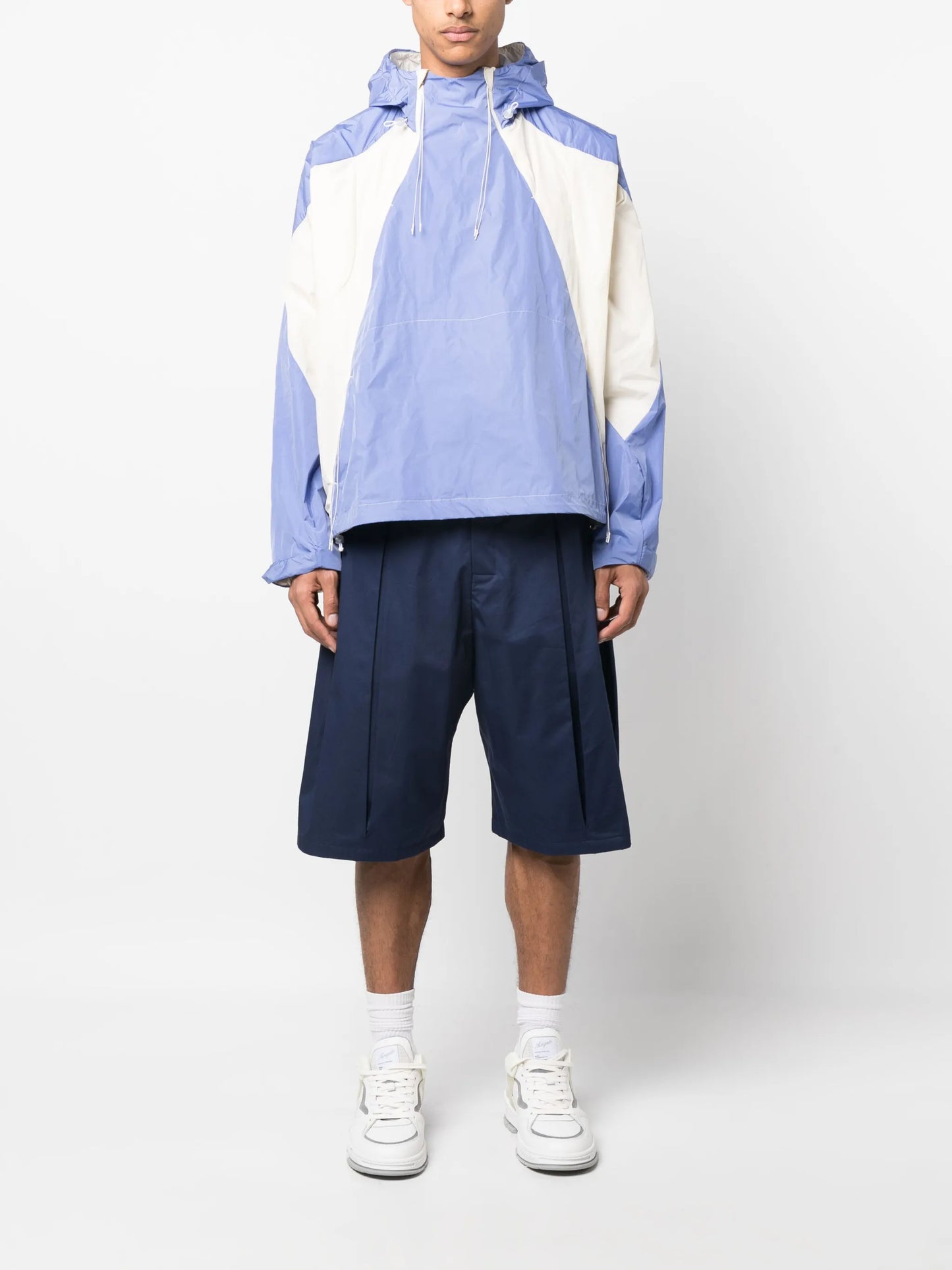 two-tone lightweight jacket