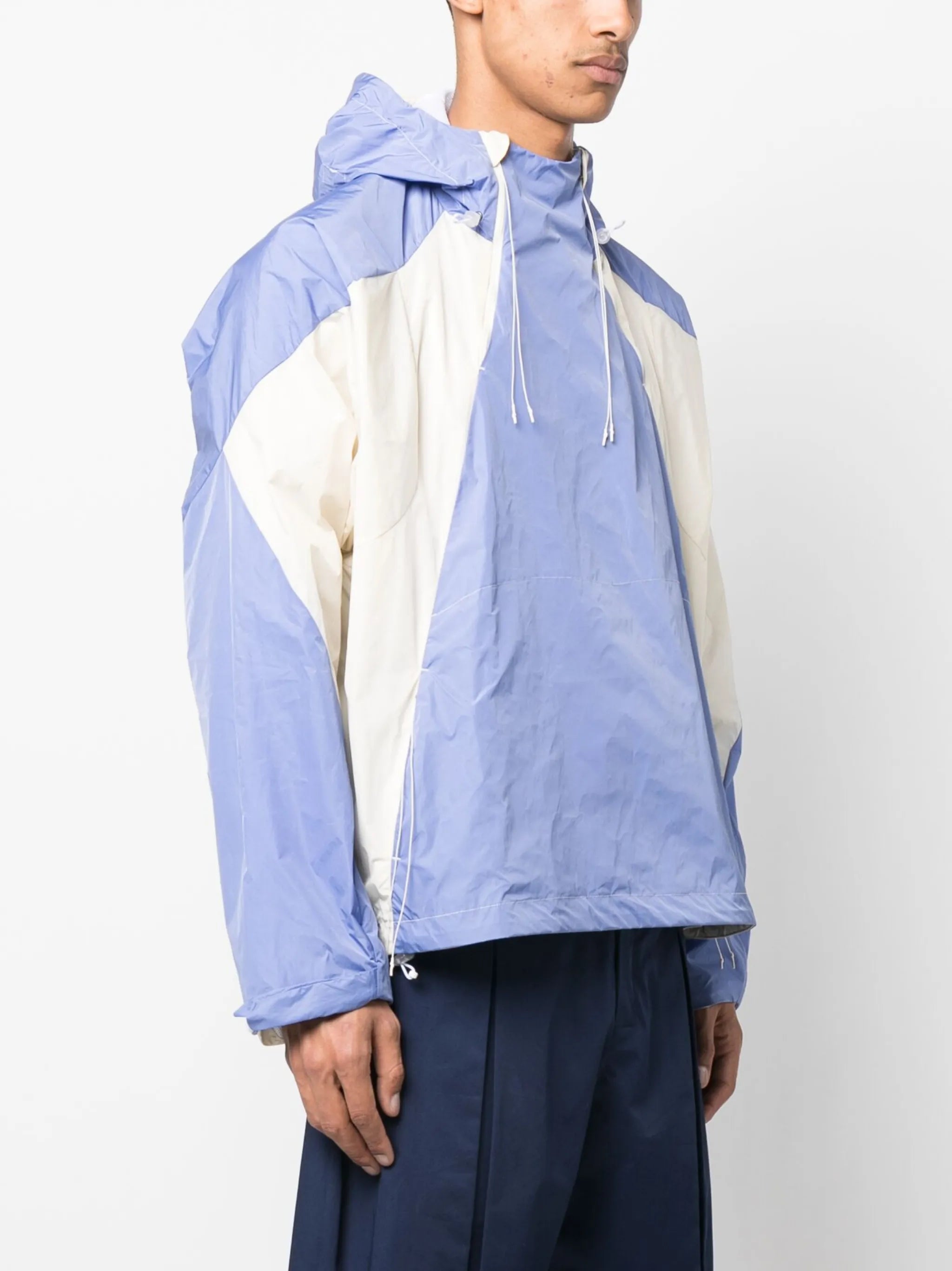 two-tone lightweight jacket
