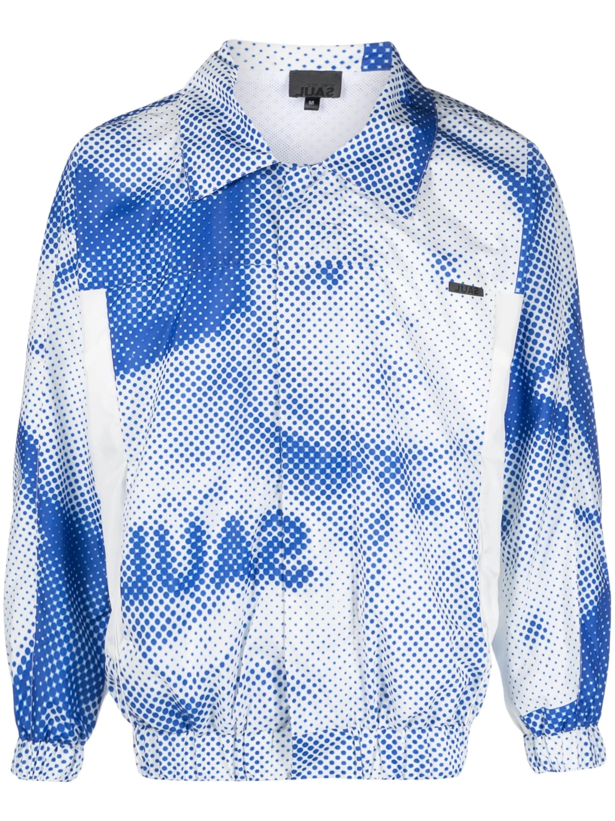 graphic-print long-sleeve shirt