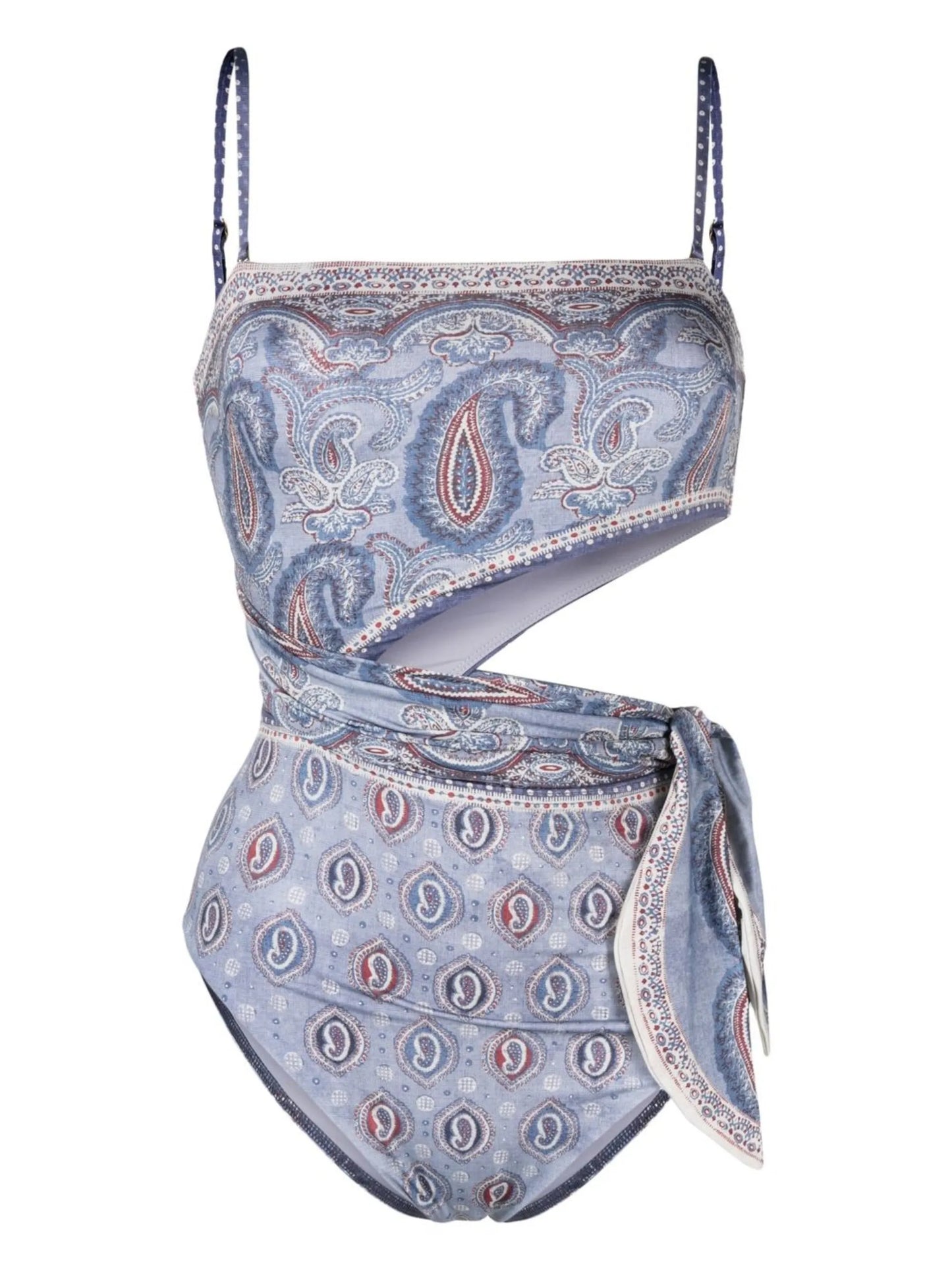 Vitali Placement paisley print swimsuit