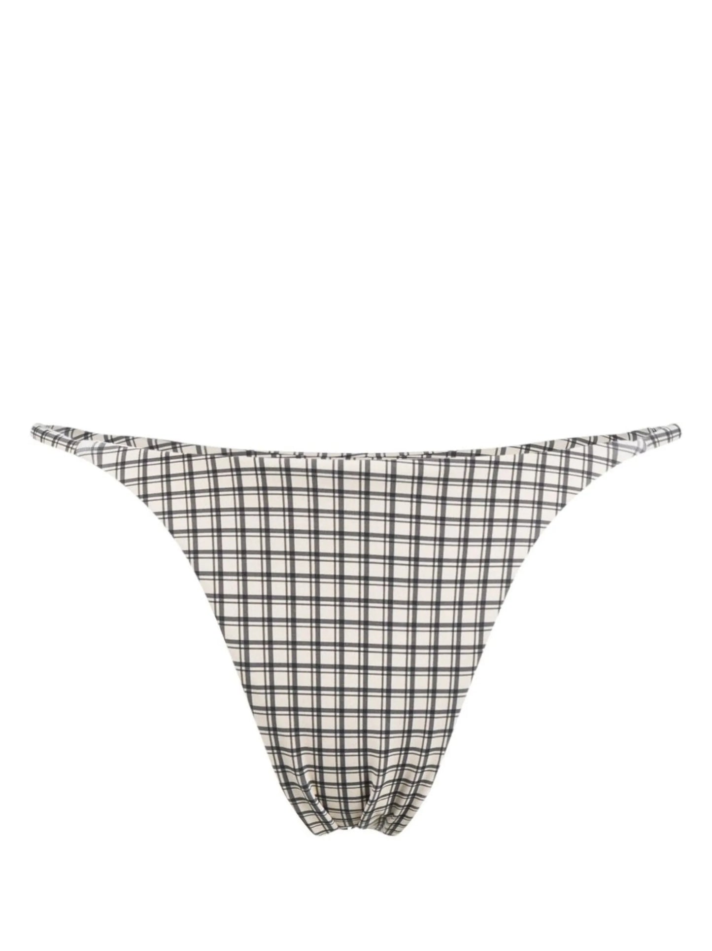 x Ziah Rio check print bikini bottoms