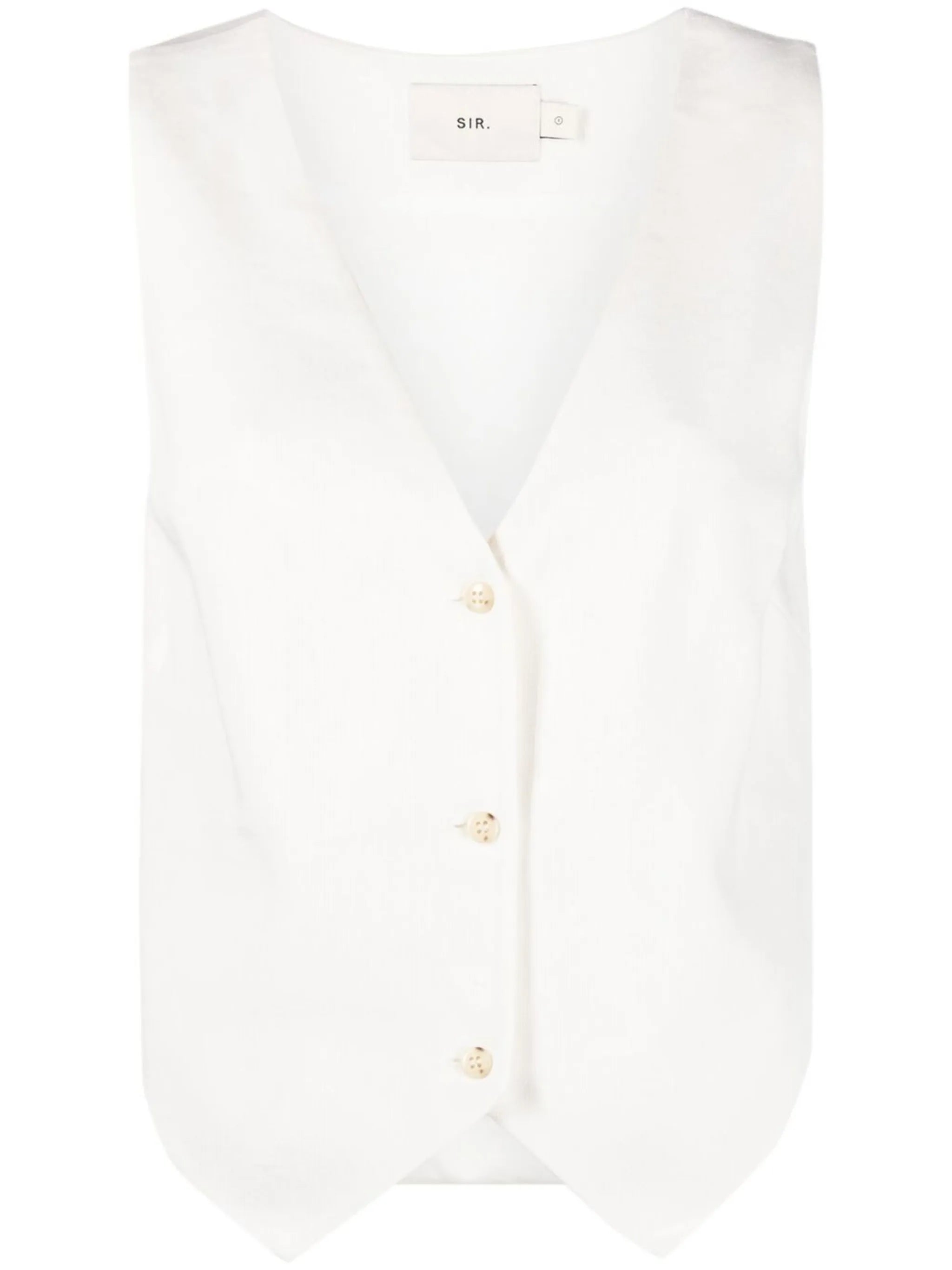 Clemence buttoned waistcoat