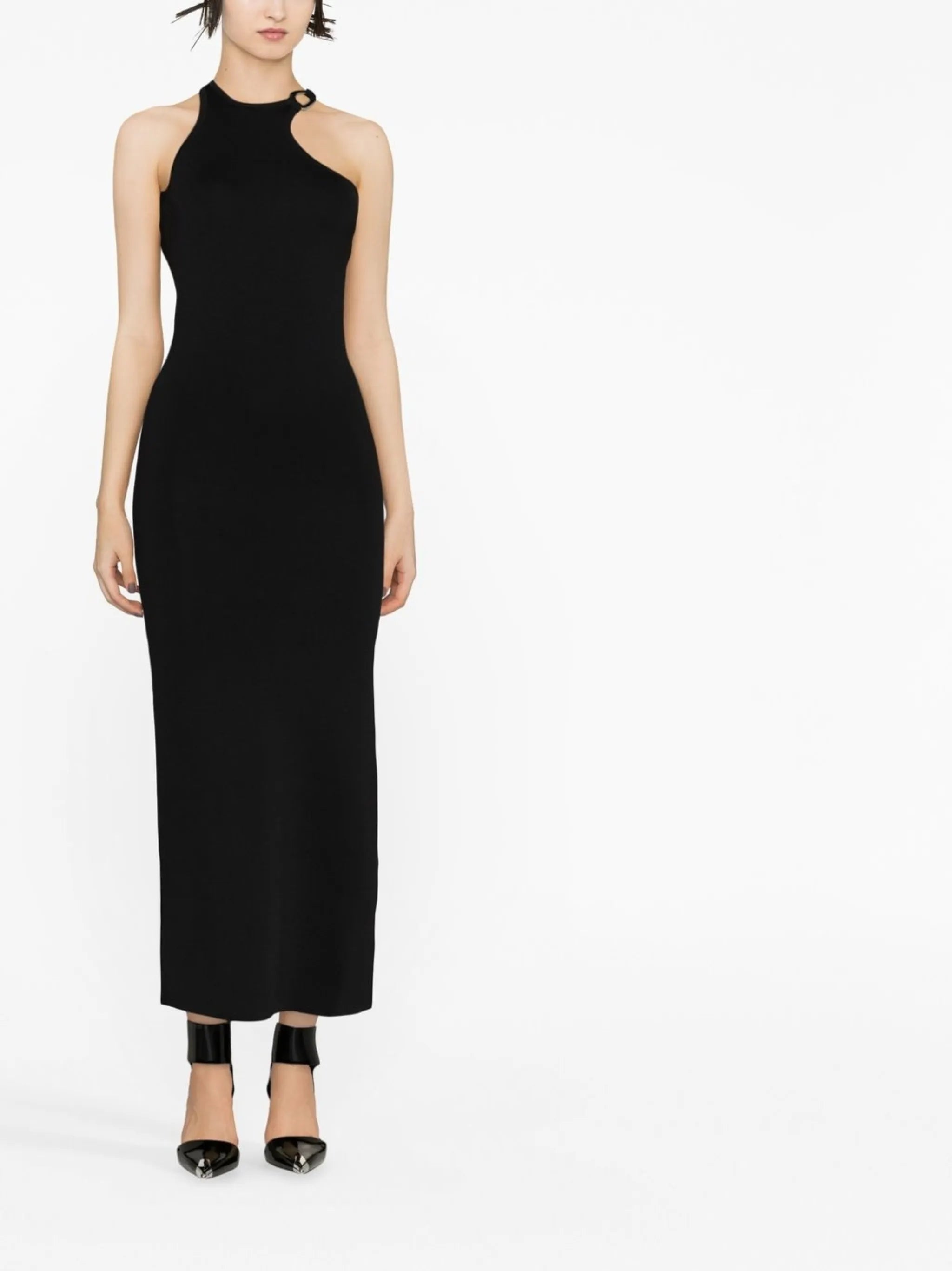 Aude open-back midi dress