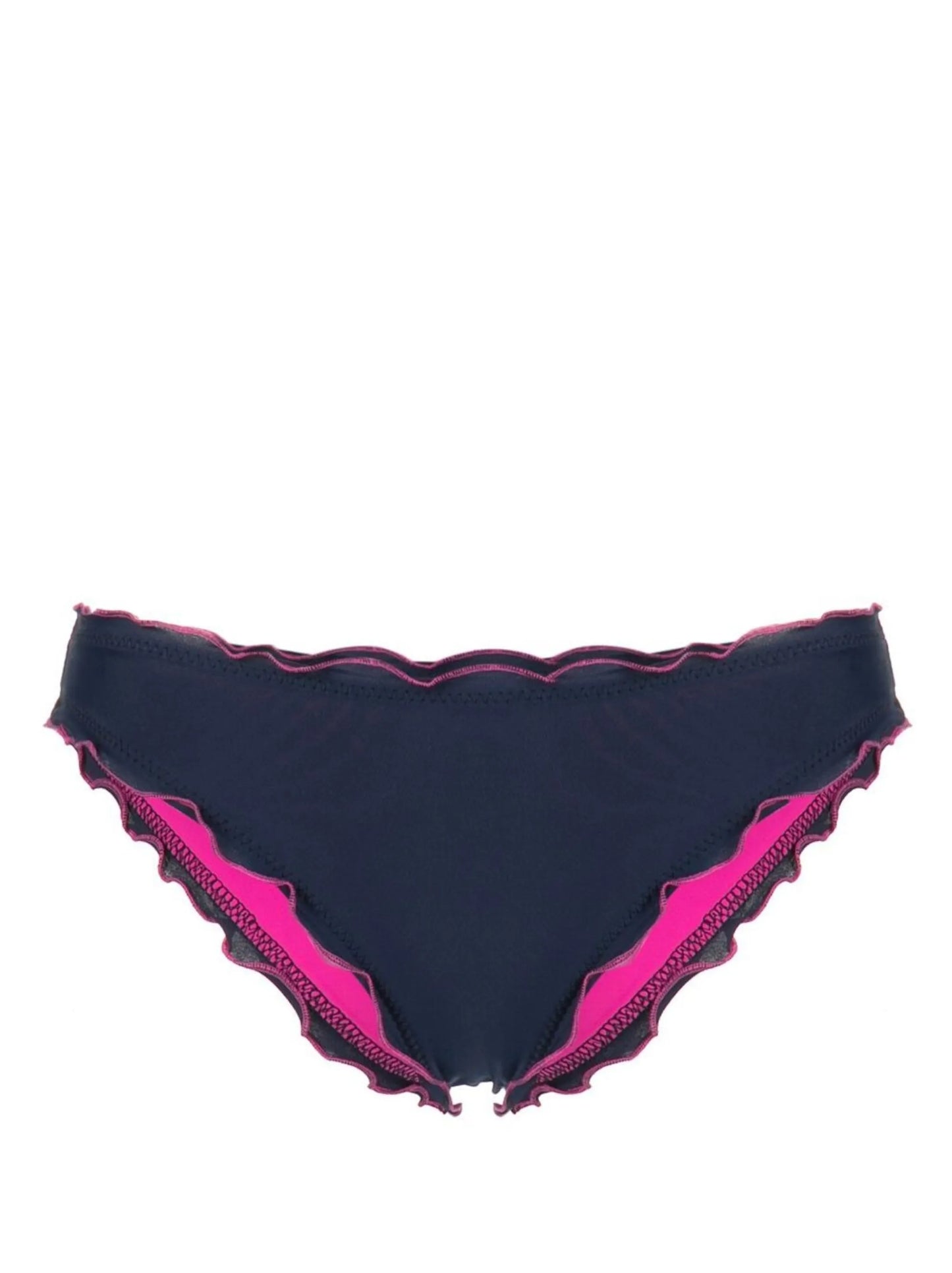 ruffled-trim bikini bottoms