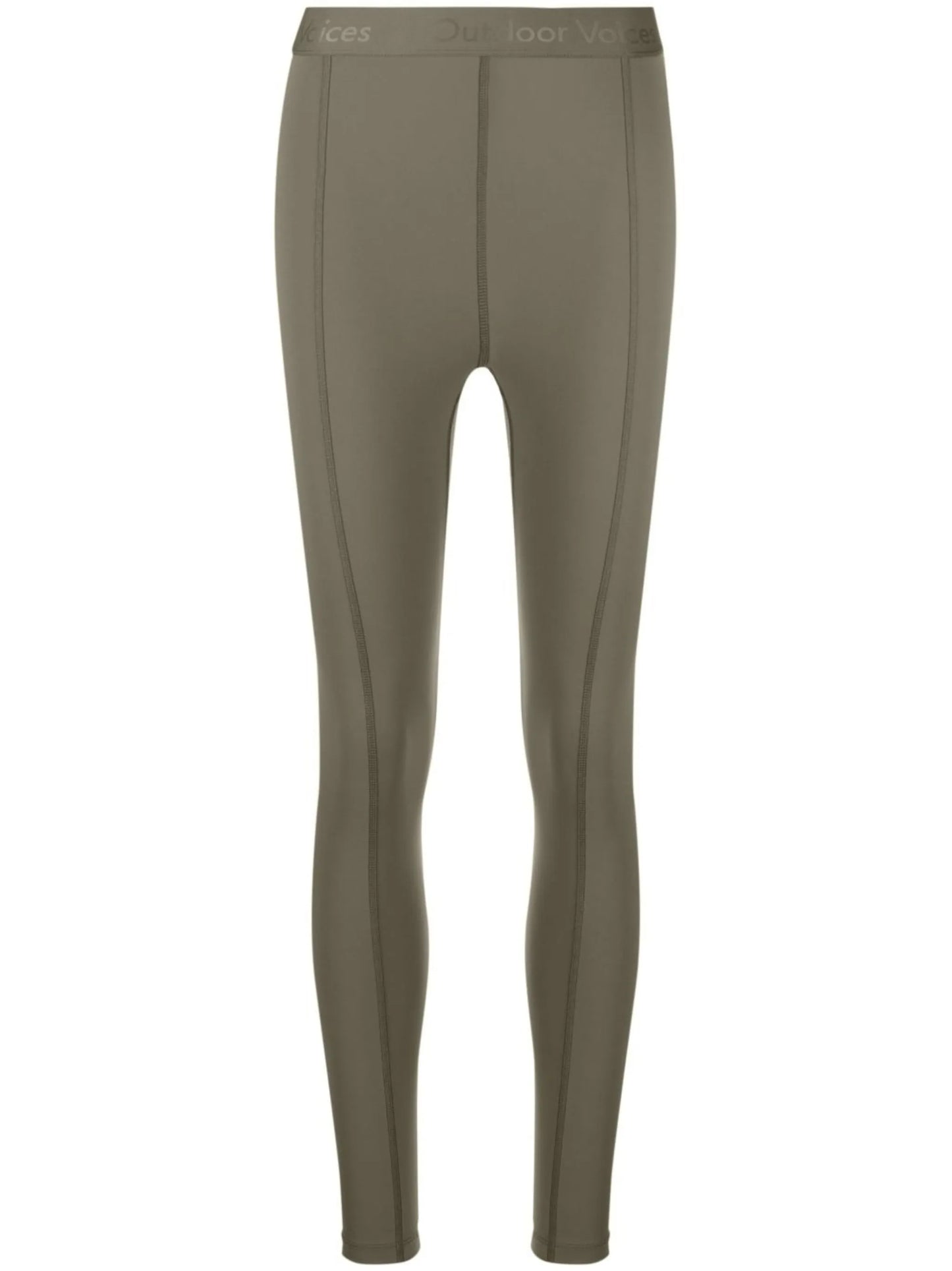 logo-tape leggings