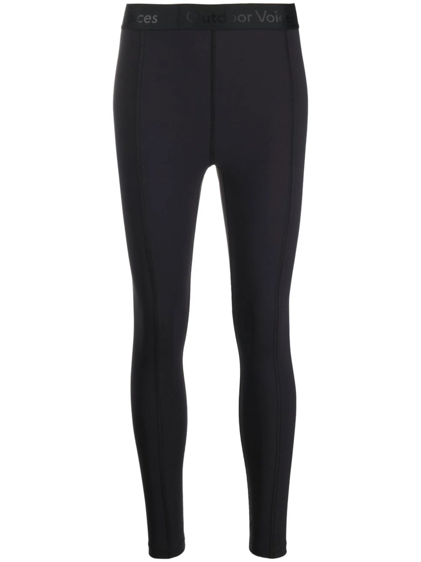 Zoom logo-waist leggings