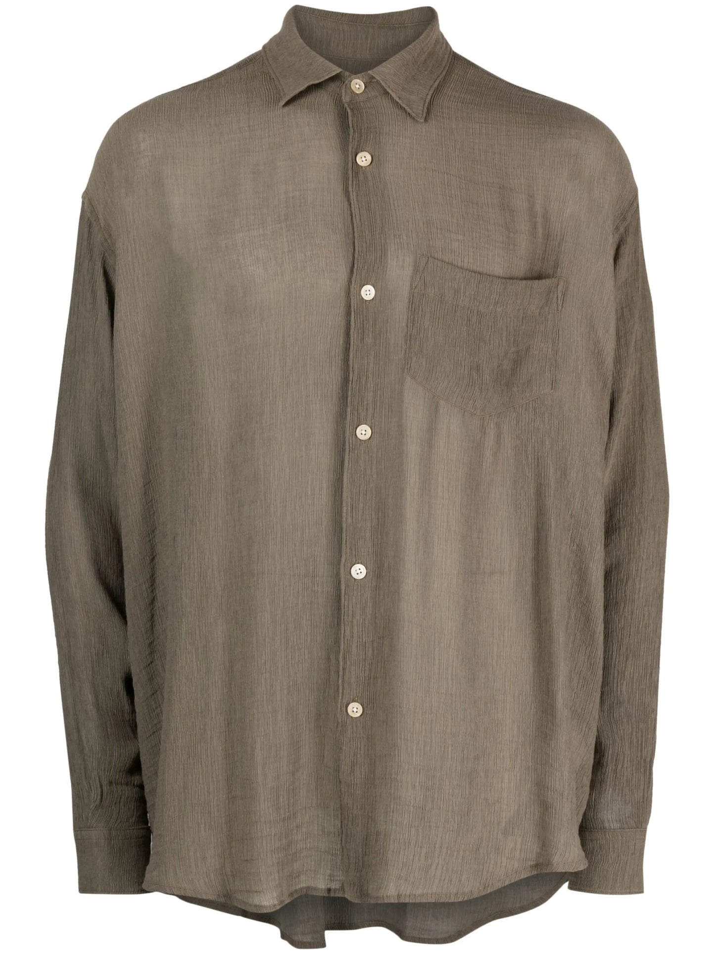 Initial patch pocket shirt