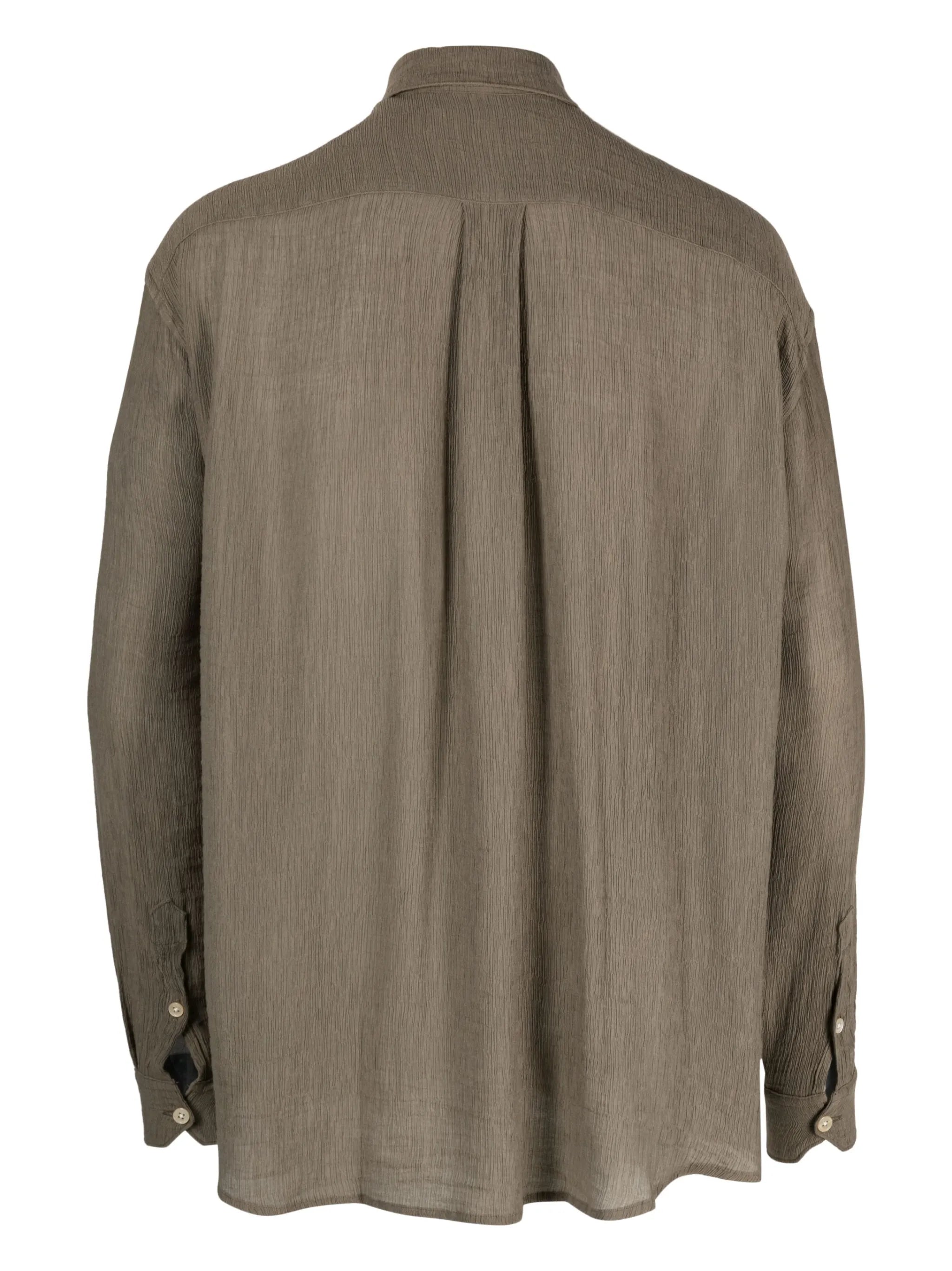 Initial patch pocket shirt