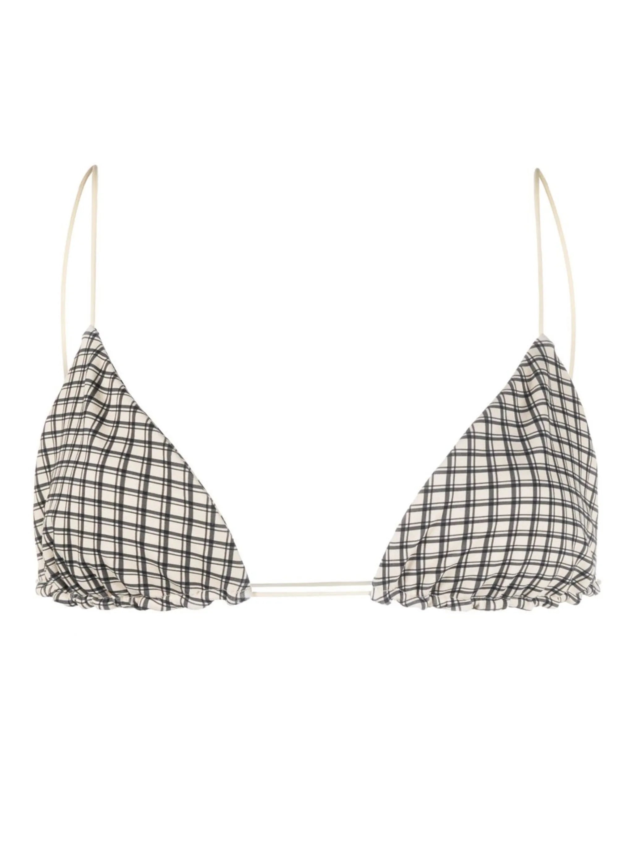x Ziah triangle-cup bikini top