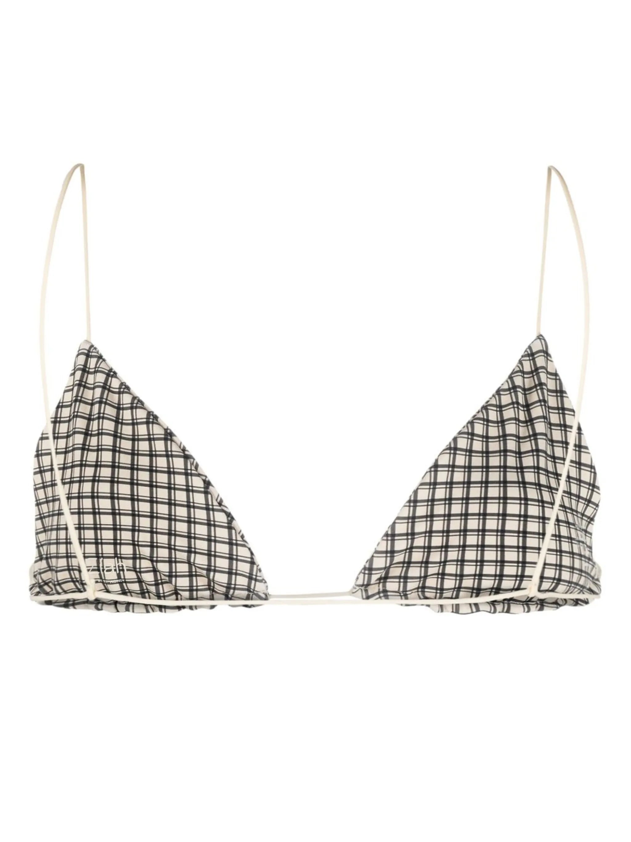 x Ziah triangle-cup bikini top