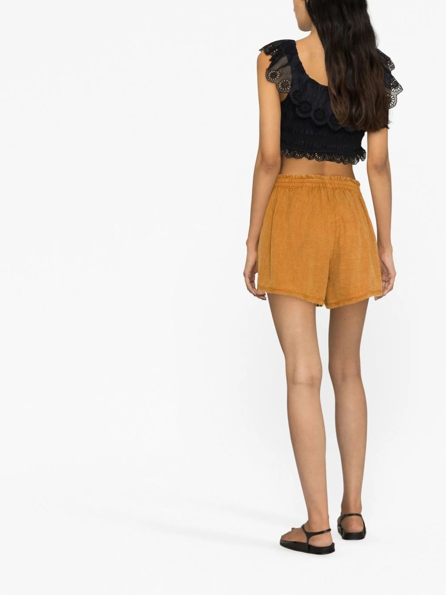 Gauze Phebe drawstring shorts