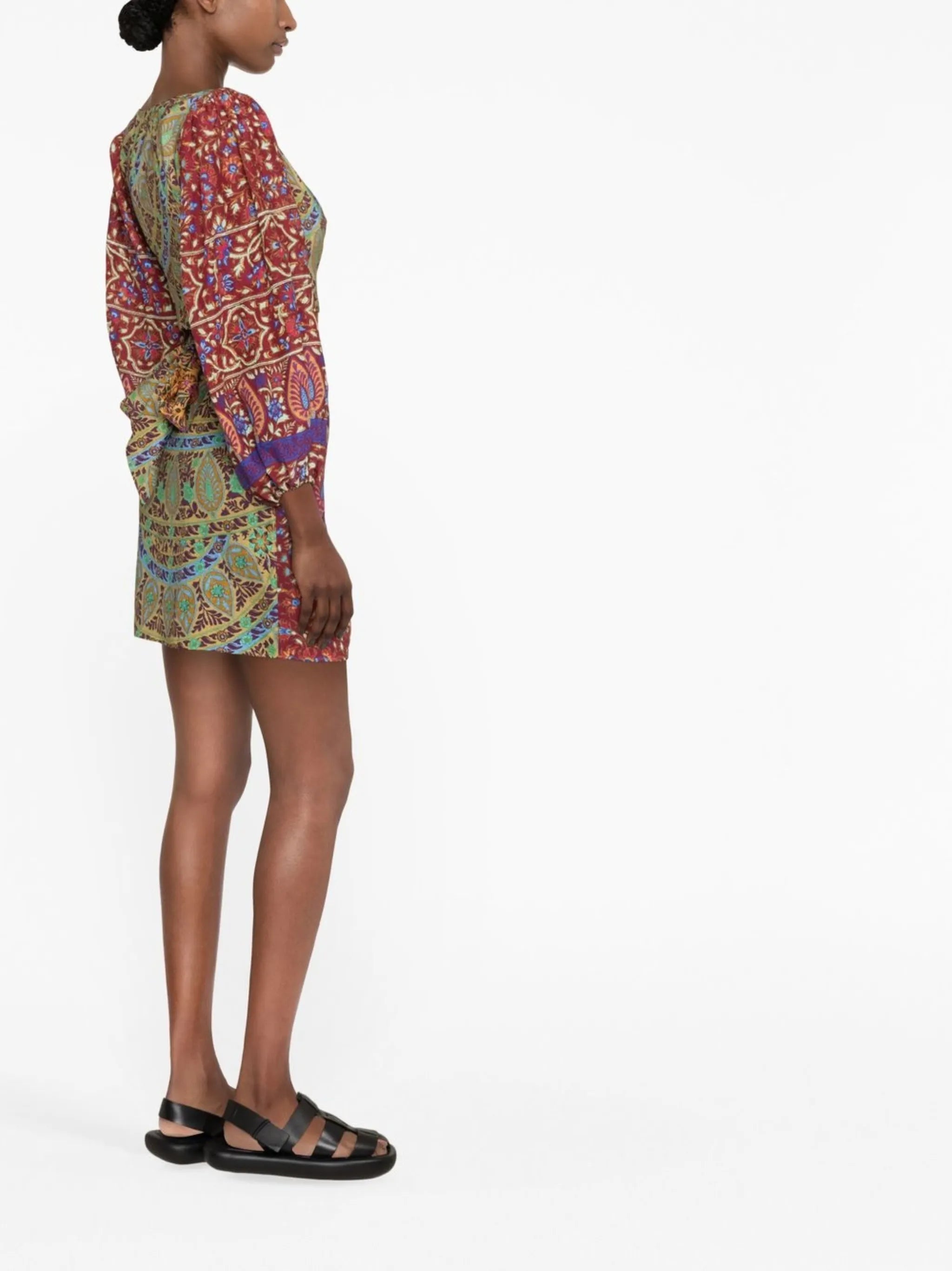 Es Canar wrap miniskirt