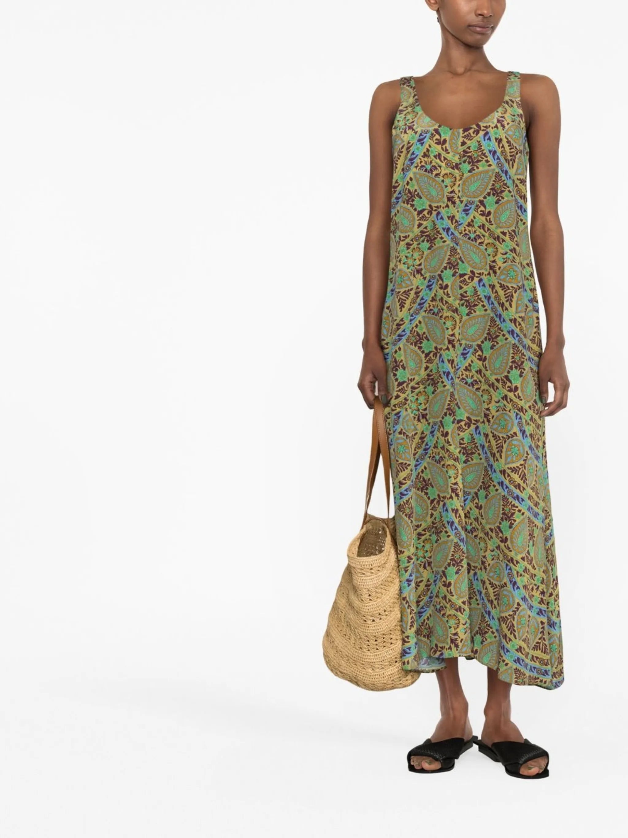 Celil scoop back dress