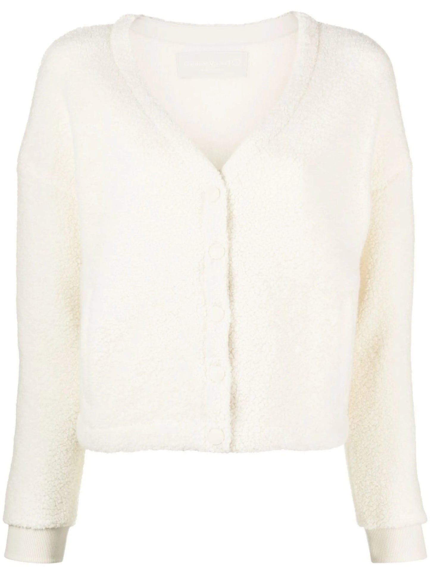 Megafleece V-neck caridgan