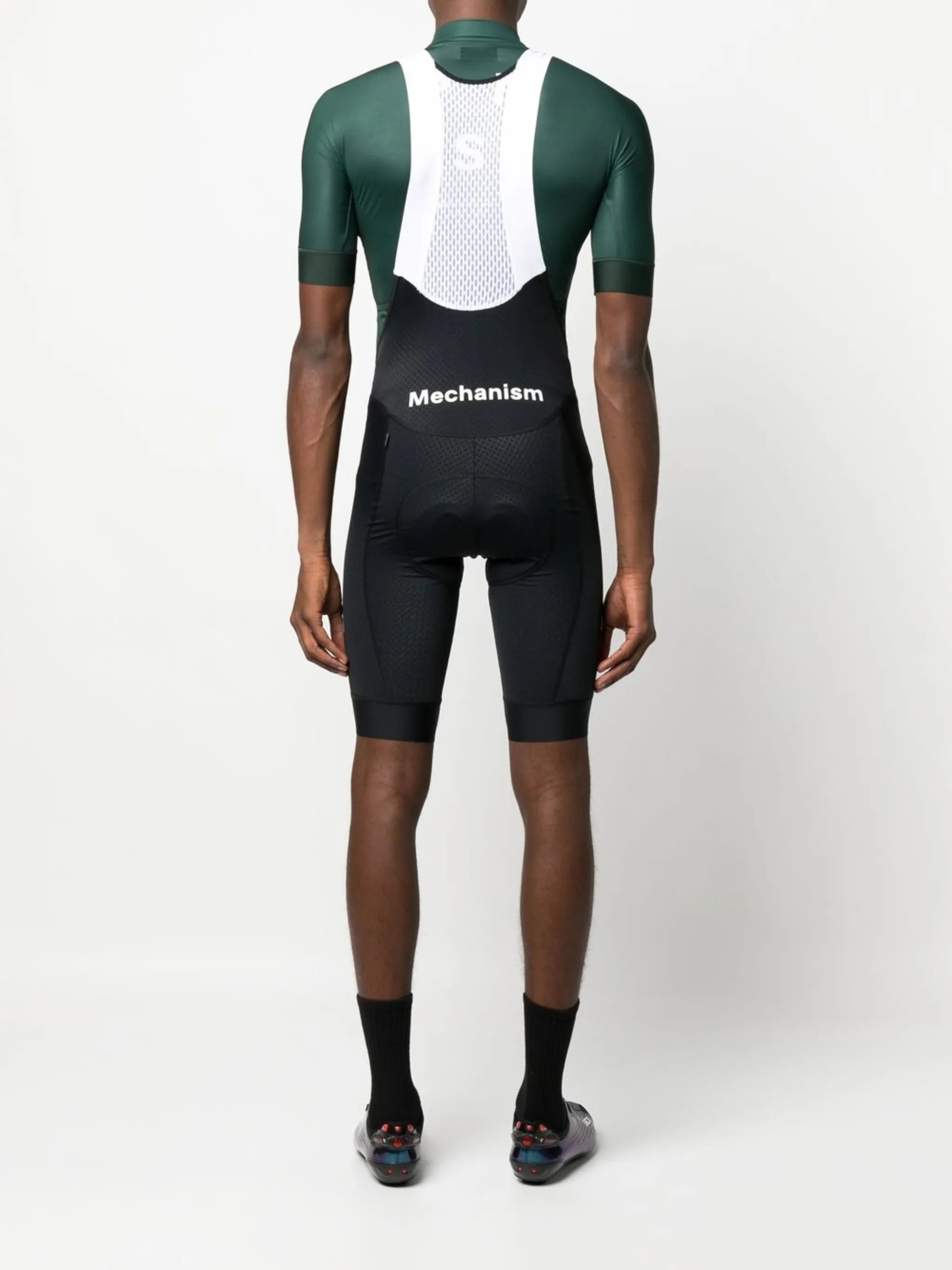 shoulder strap cycling shorts