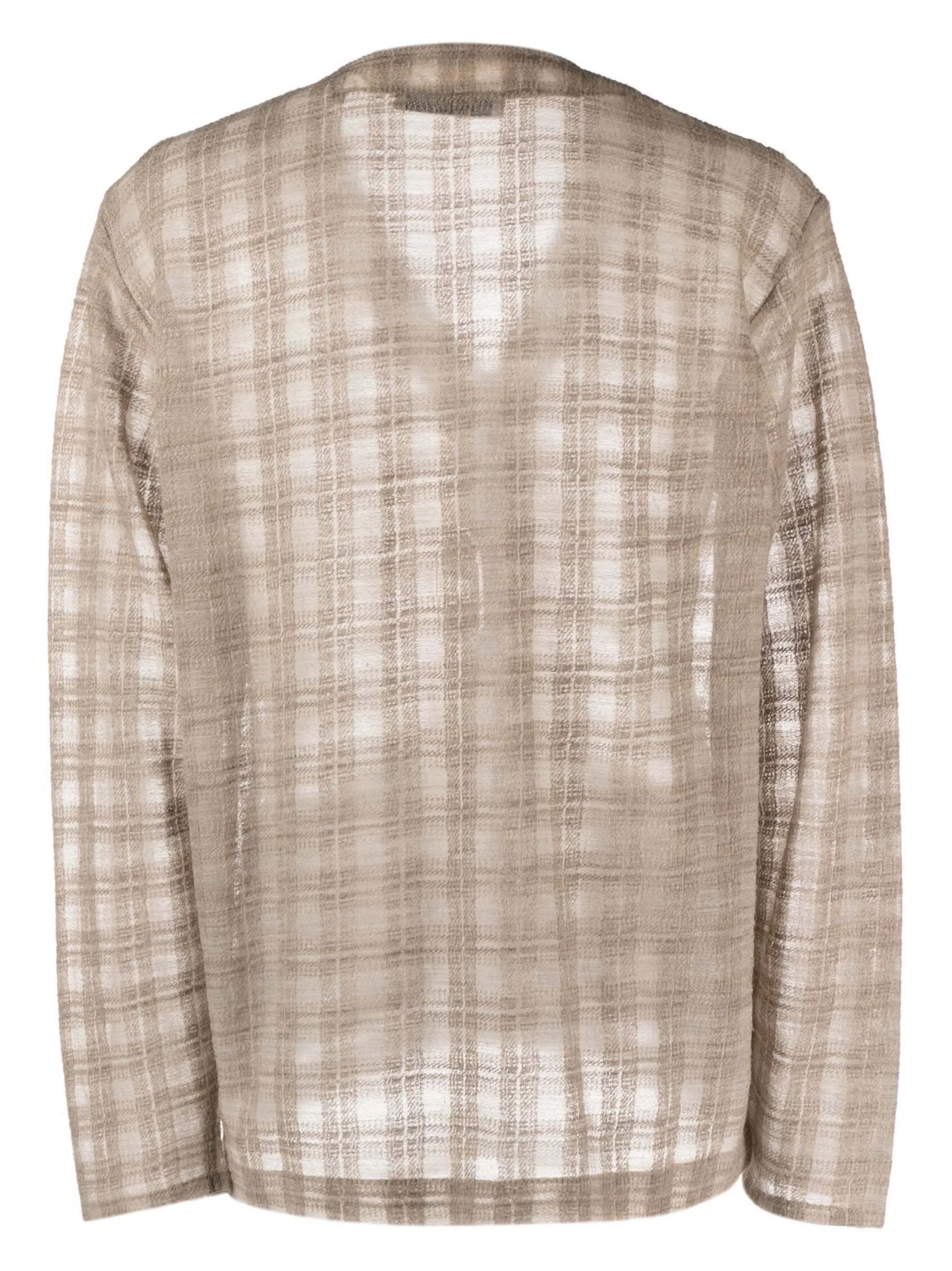Our Legacy checked cardigan