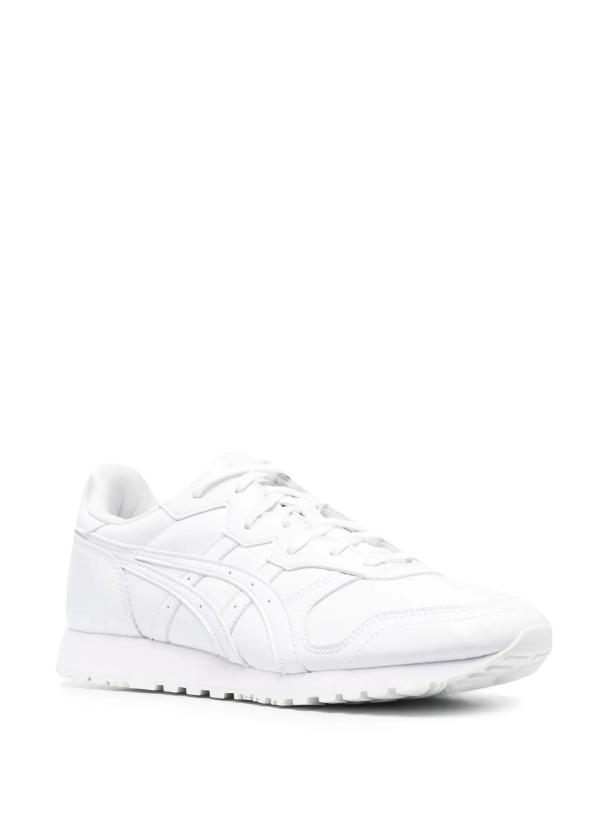 low-top panelled-design sneakers