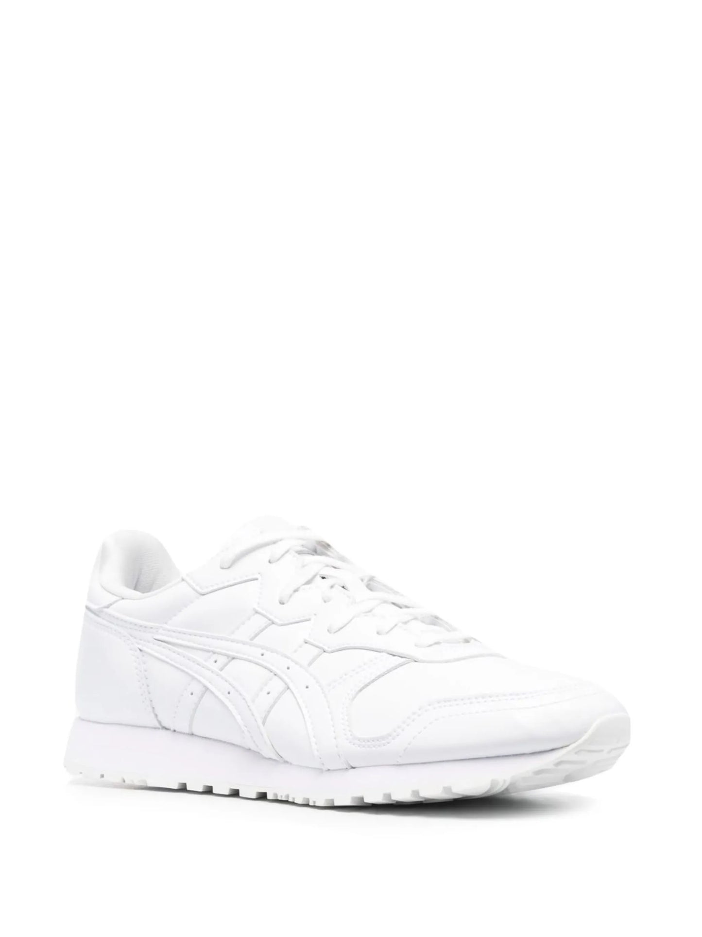 low-top panelled-design sneakers