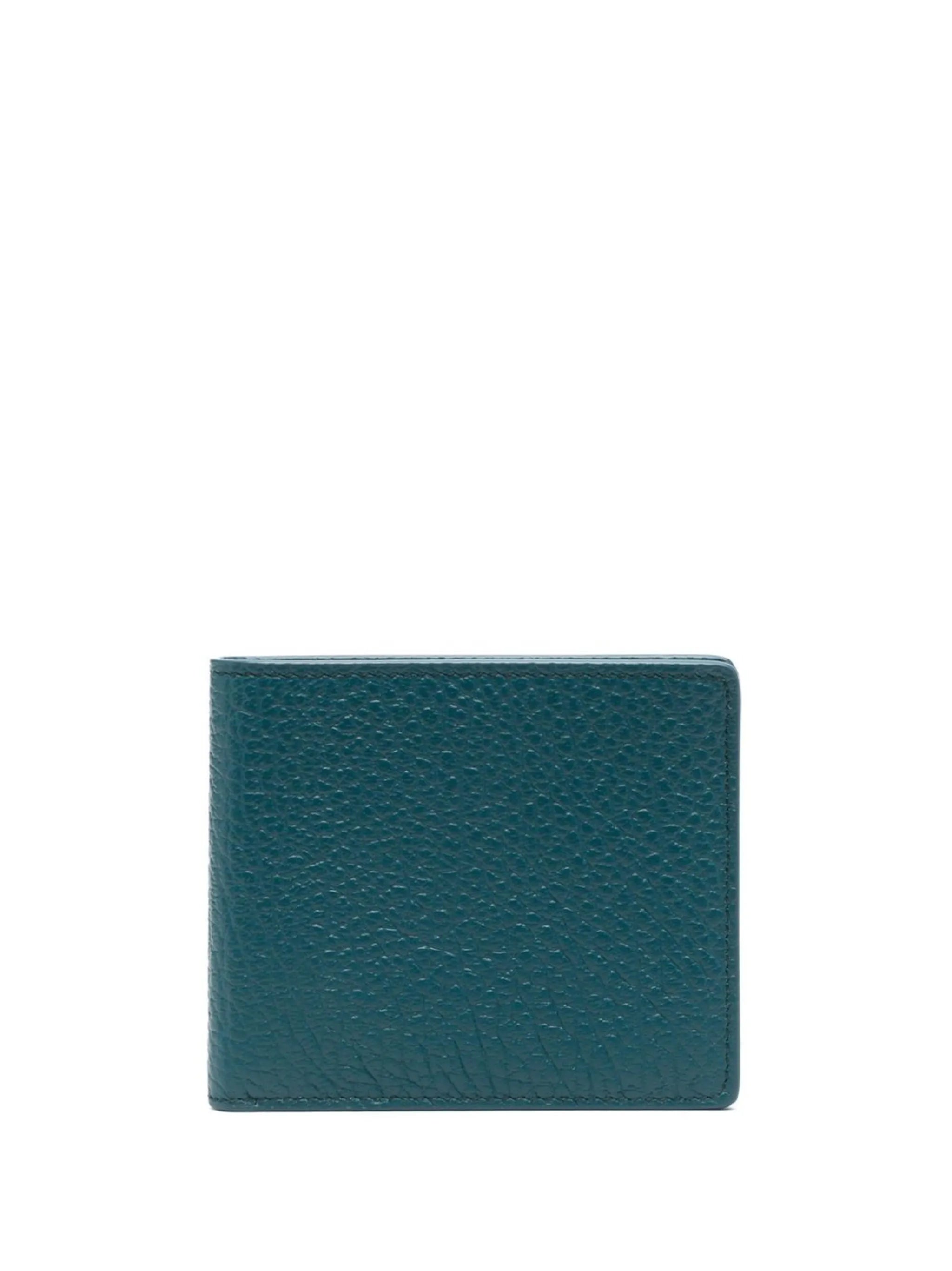 four-stitch leather card holder