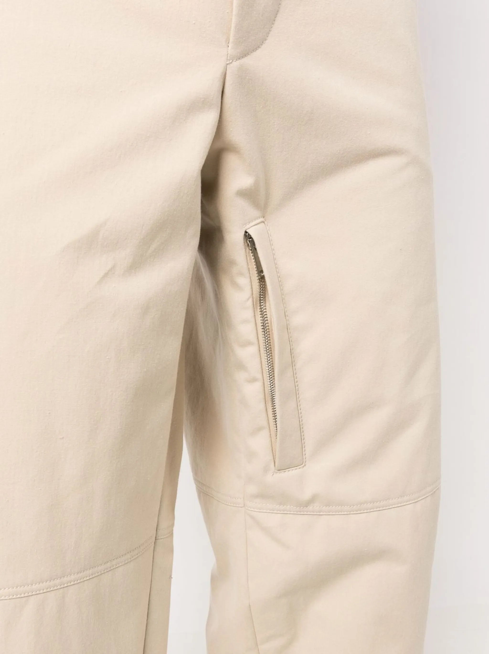 high-waist wide-leg trousers