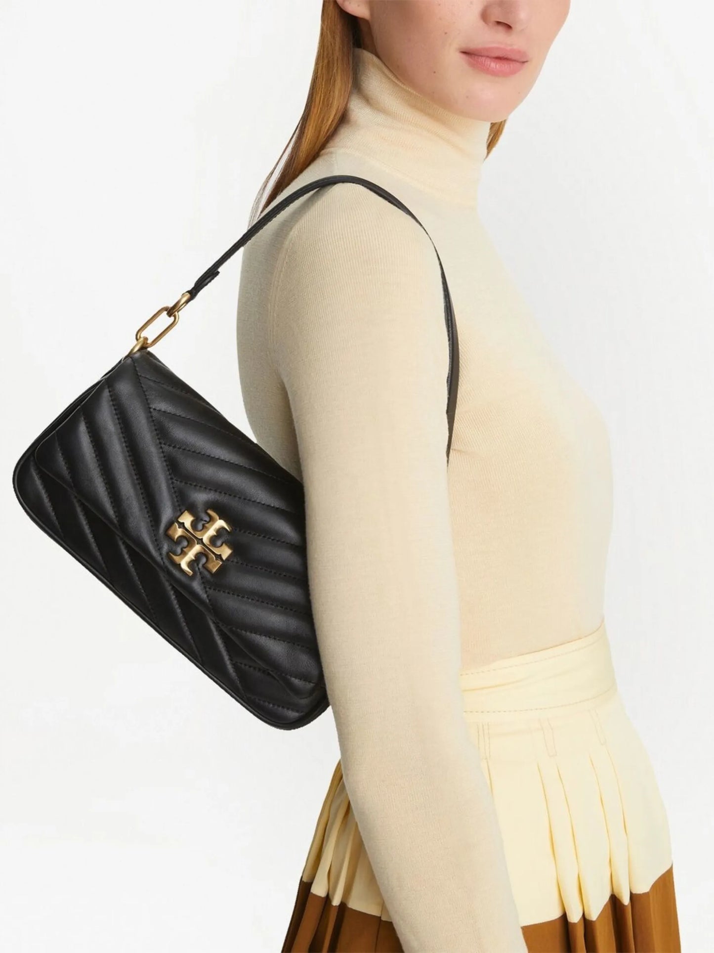 small Kira Chevron Flap shoulder bag