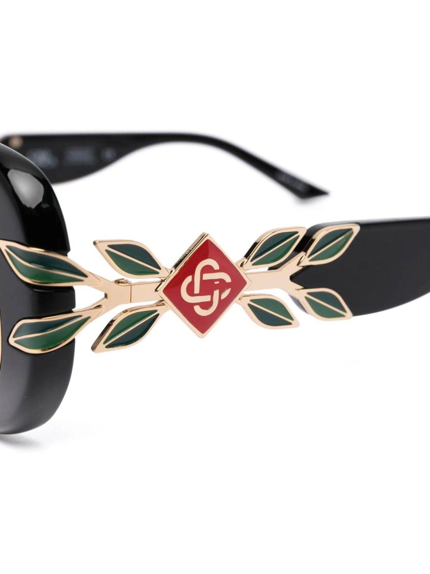 oval-framed sunglases