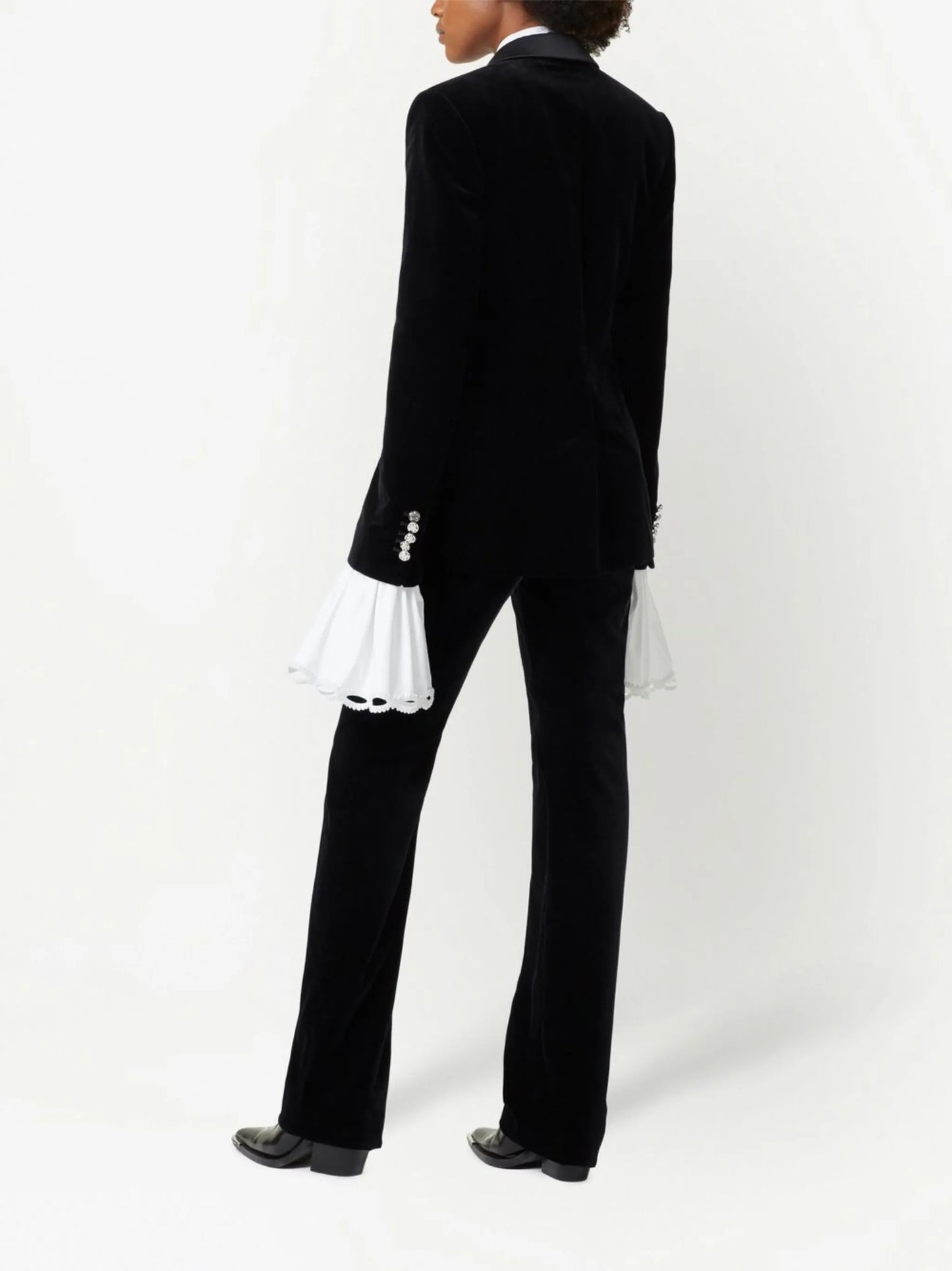single-breasted blazer