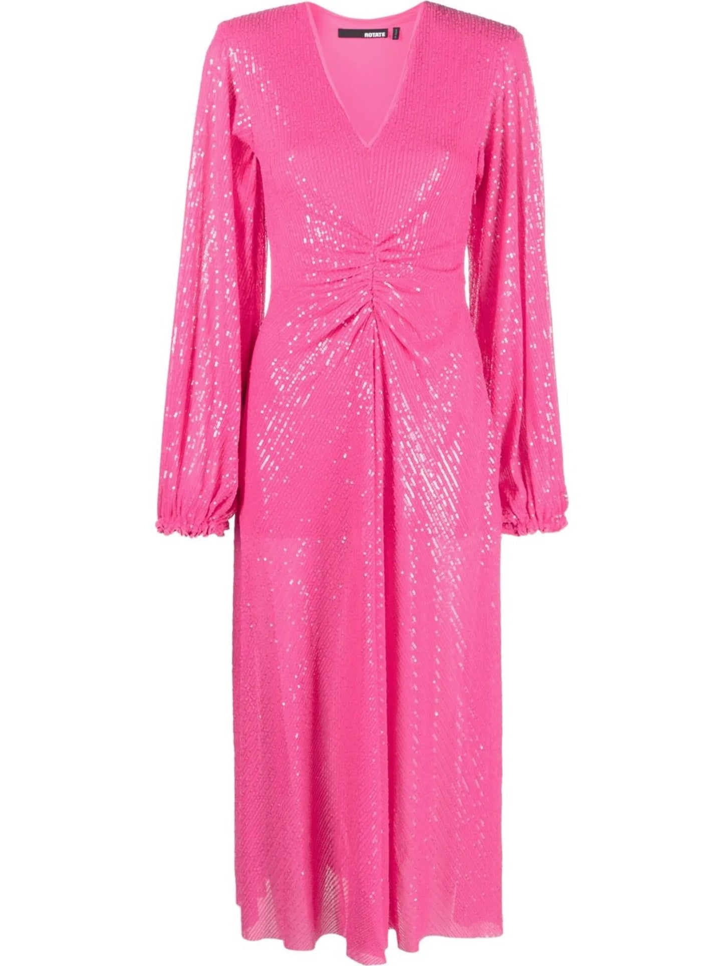 sequin-embellished dress